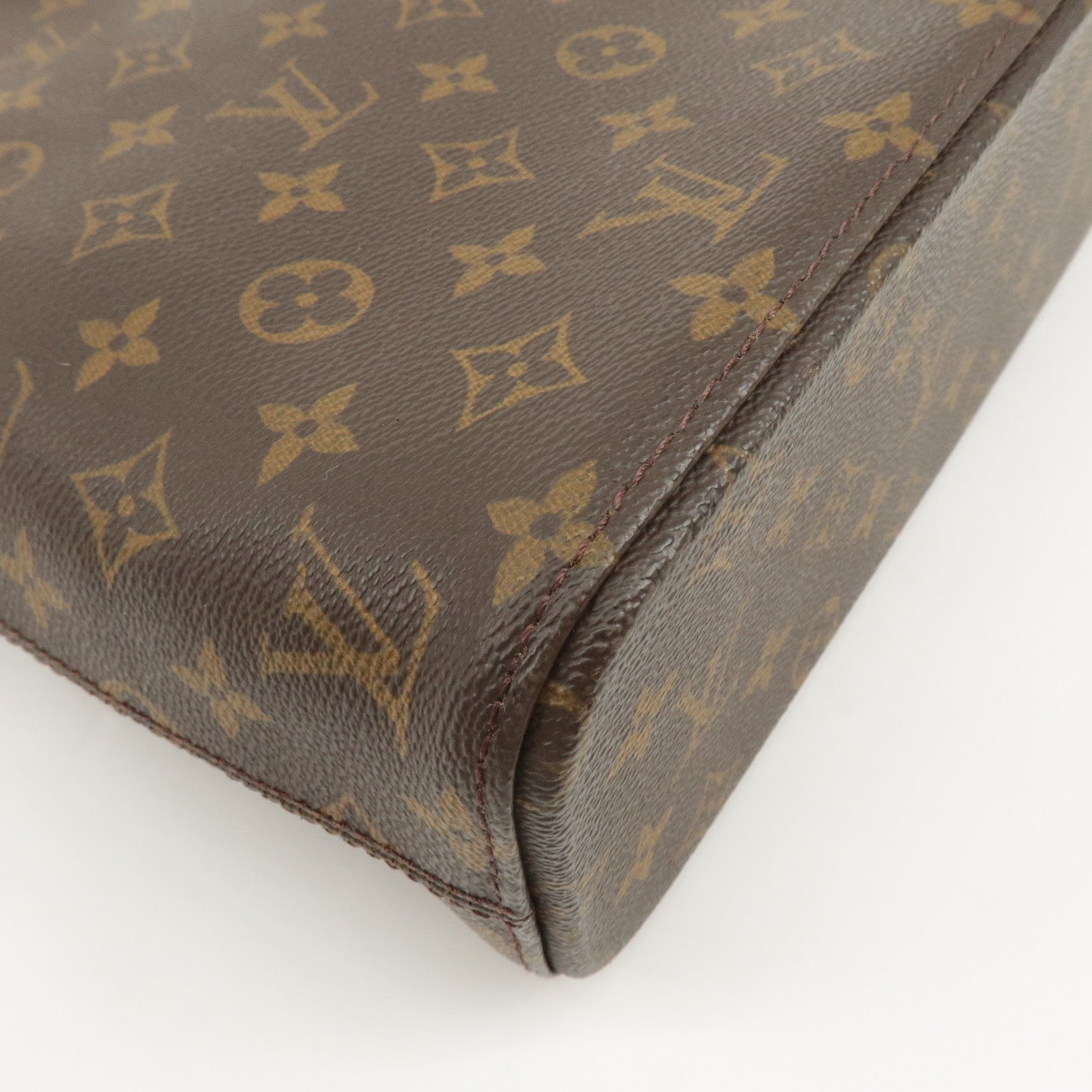 Louis Vuitton Monogram Luco Tote Bag Hand Bag Brown M51155