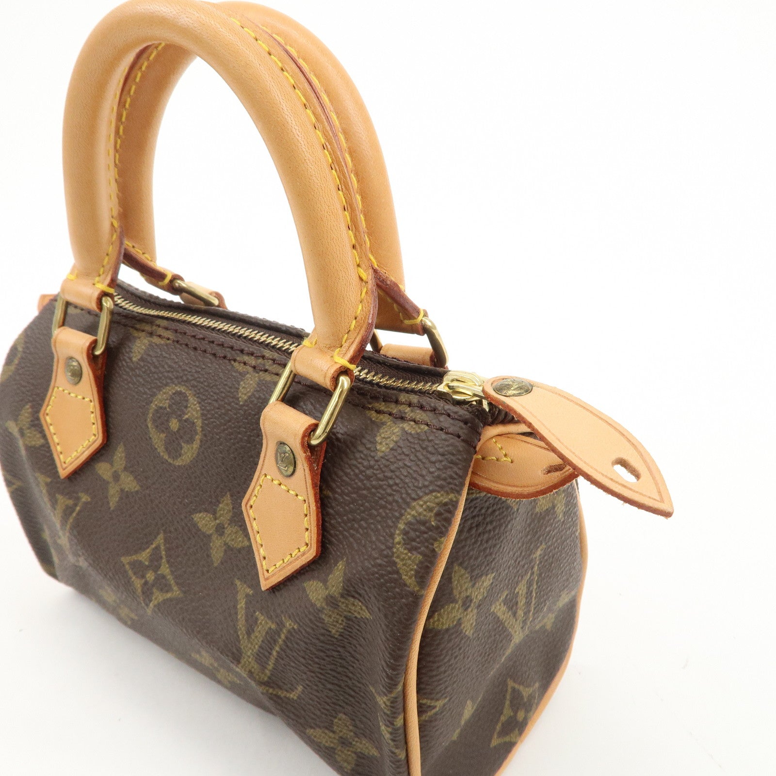 Louis Vuitton Monogram Mini Speedy 
Strap M41534 J00145 Used