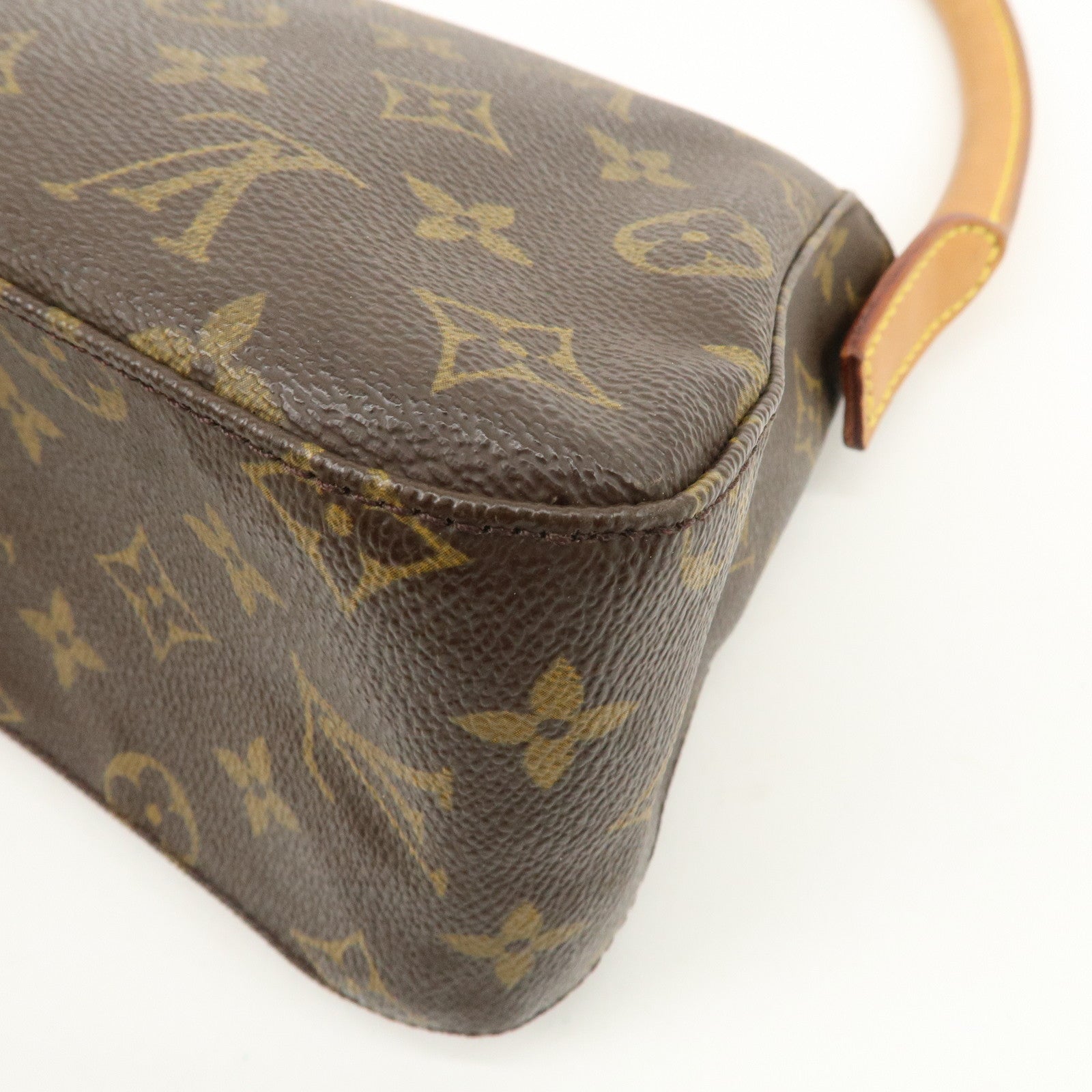 Louis Vuitton Monogram Mini Looping Shoulder Bag Hand Bag M51147 Used