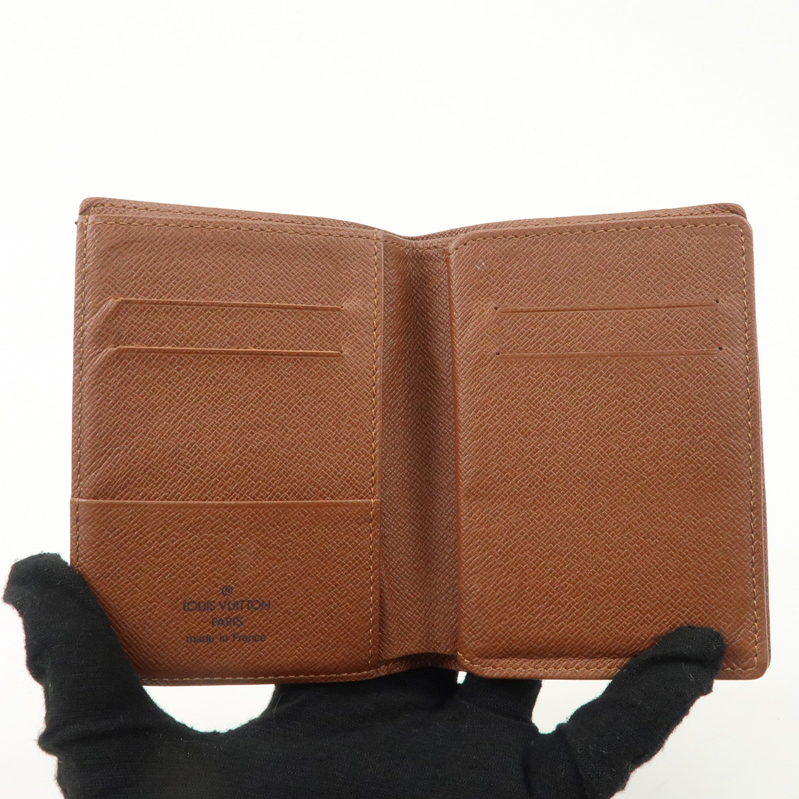 Louis Vuitton Monogram Tri- Fold Card Case Brown M61731