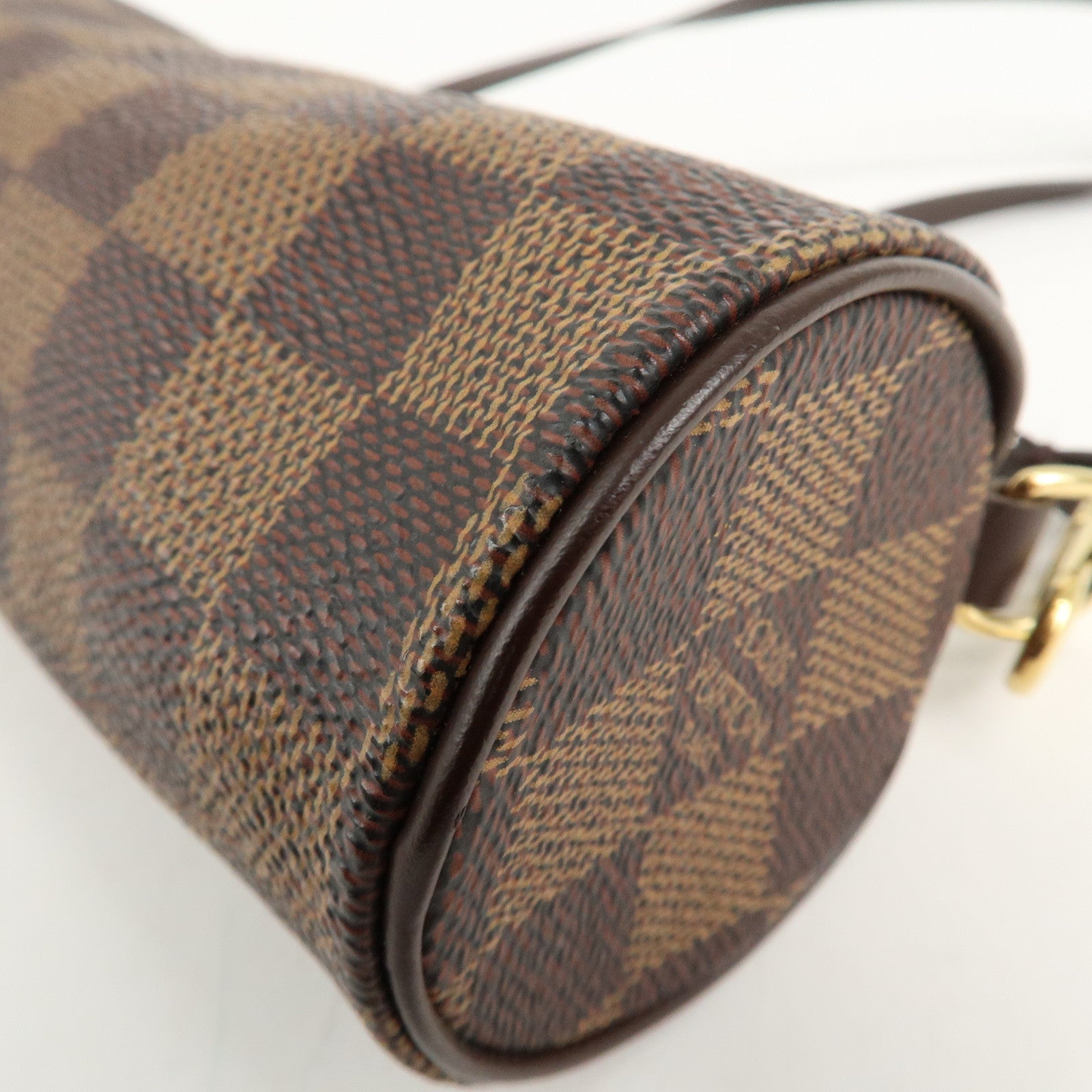 Louis Vuitton Damier Pouch for Papillon Mini Bag Damier Ebene