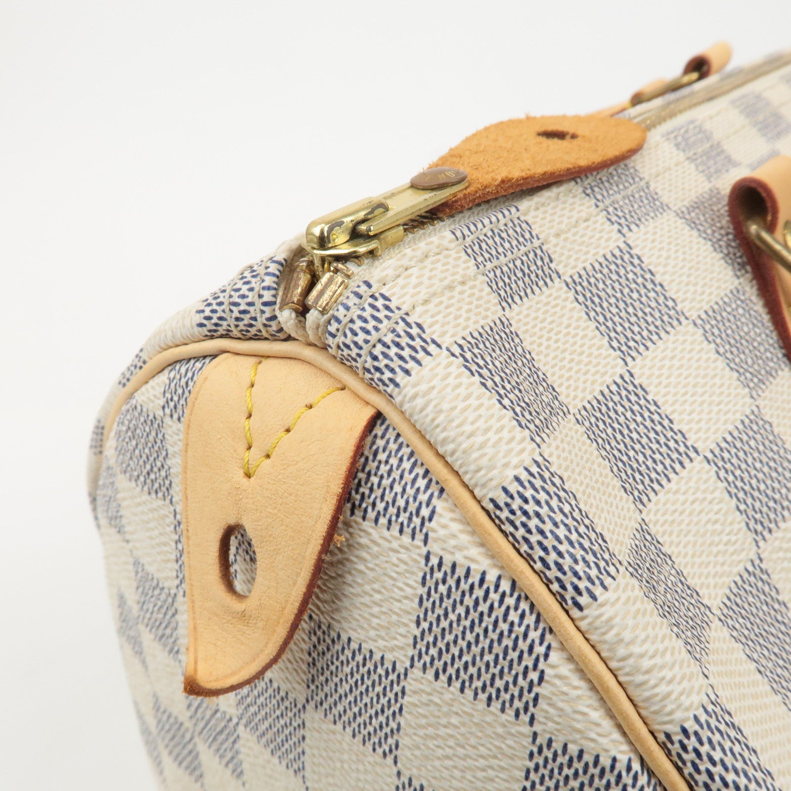 Louis Vuitton Damier Azur Speedy 30 Boston Hand Bag N41533