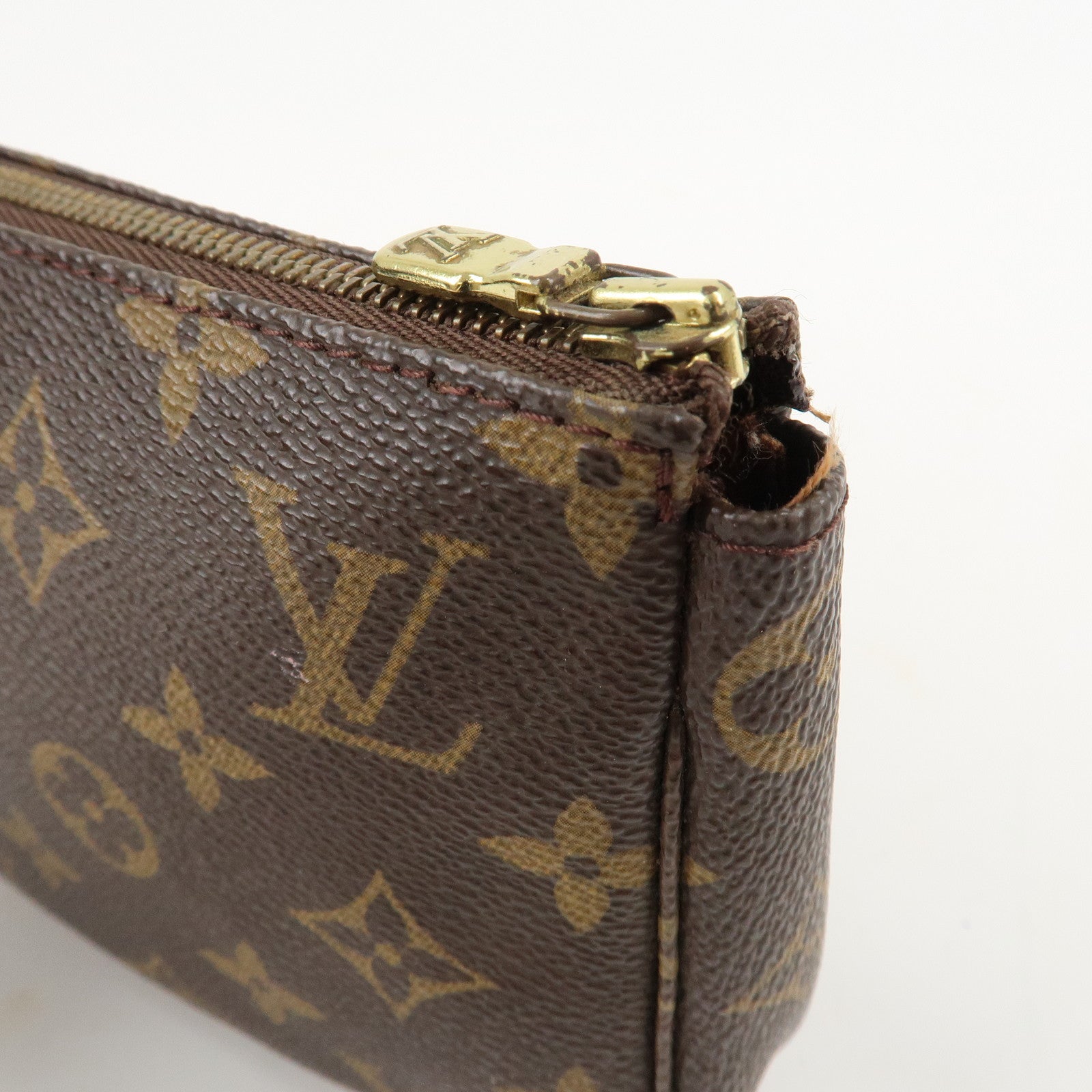 Louis Vuitton Monogram Pochette Accessoires Pouch M51980 Used