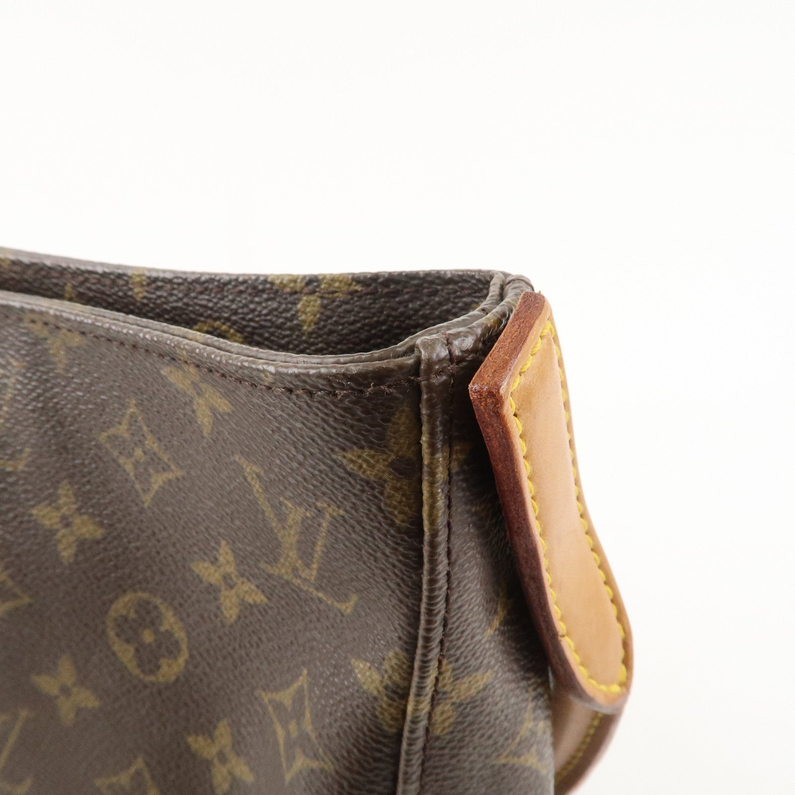 Louis Vuitton Monogram Looping GM Shoulder Bag Brown M51145