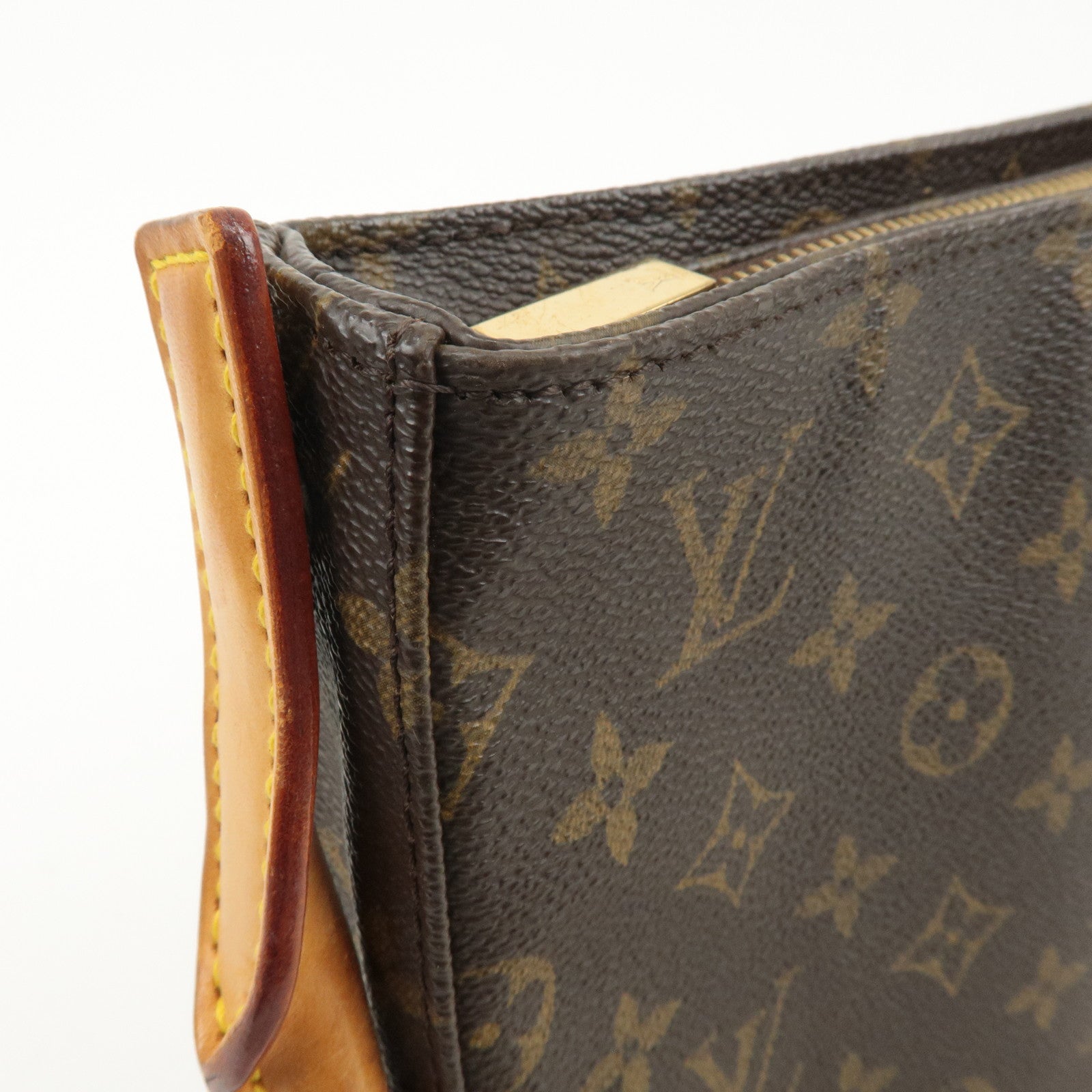 Louis Vuitton Monogram Looping MM Shoulder Bag Brown M51146