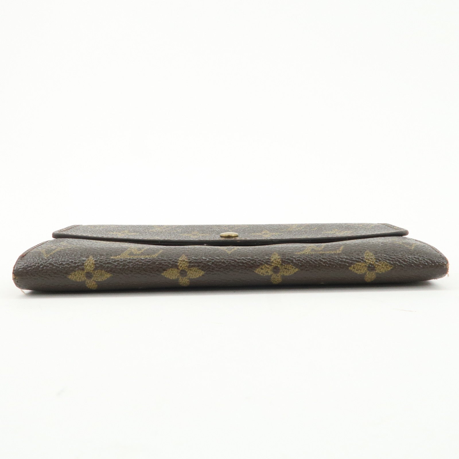 Louis Vuitton Set of 2 Monogram Long Wallet Brown M61725 Used