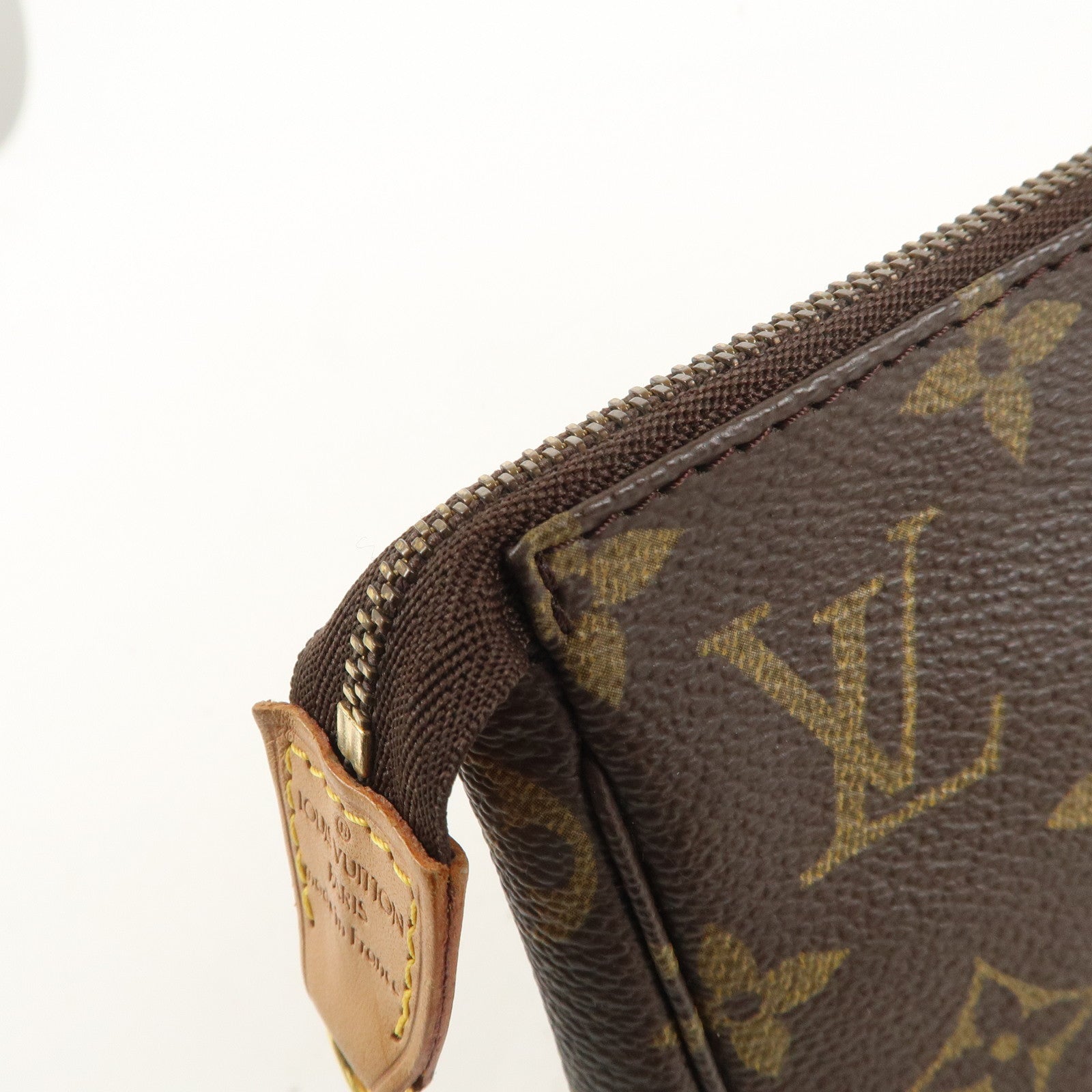 Louis Vuitton Monogram Pochette Accessoir Hand Bag Brown M51980