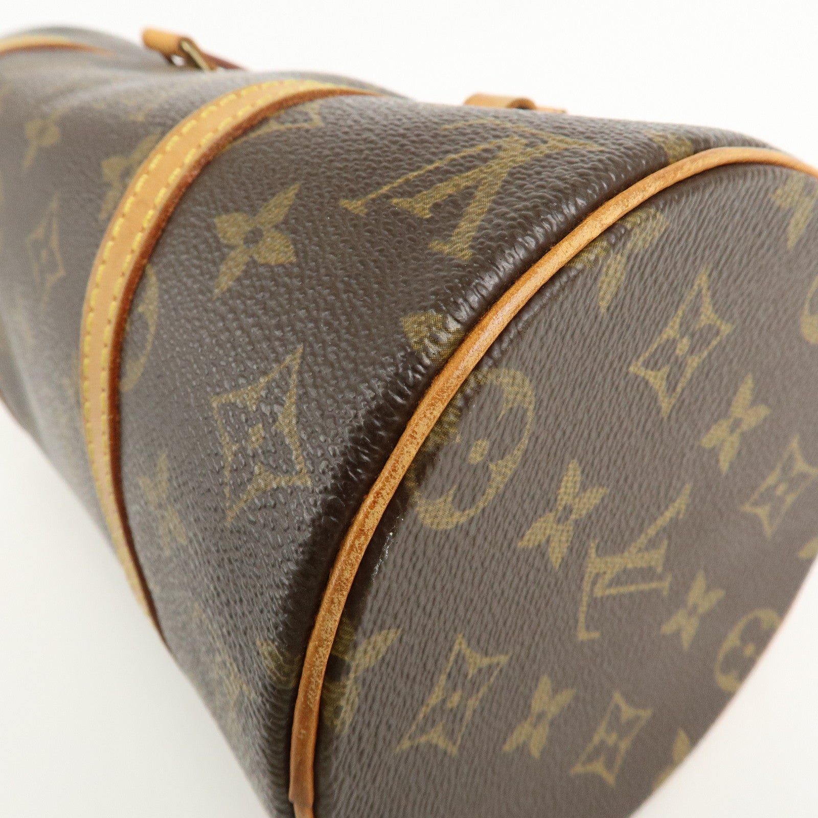 Louis Vuitton Monogram Papillon 26 Hand Bag Shoulder Bag M51385 Used