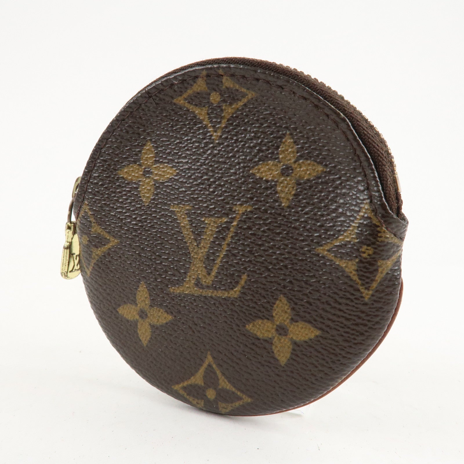 Louis Vuitton Set of 2 Pochette Cles&Porte Monnaie Round Coin Case Used