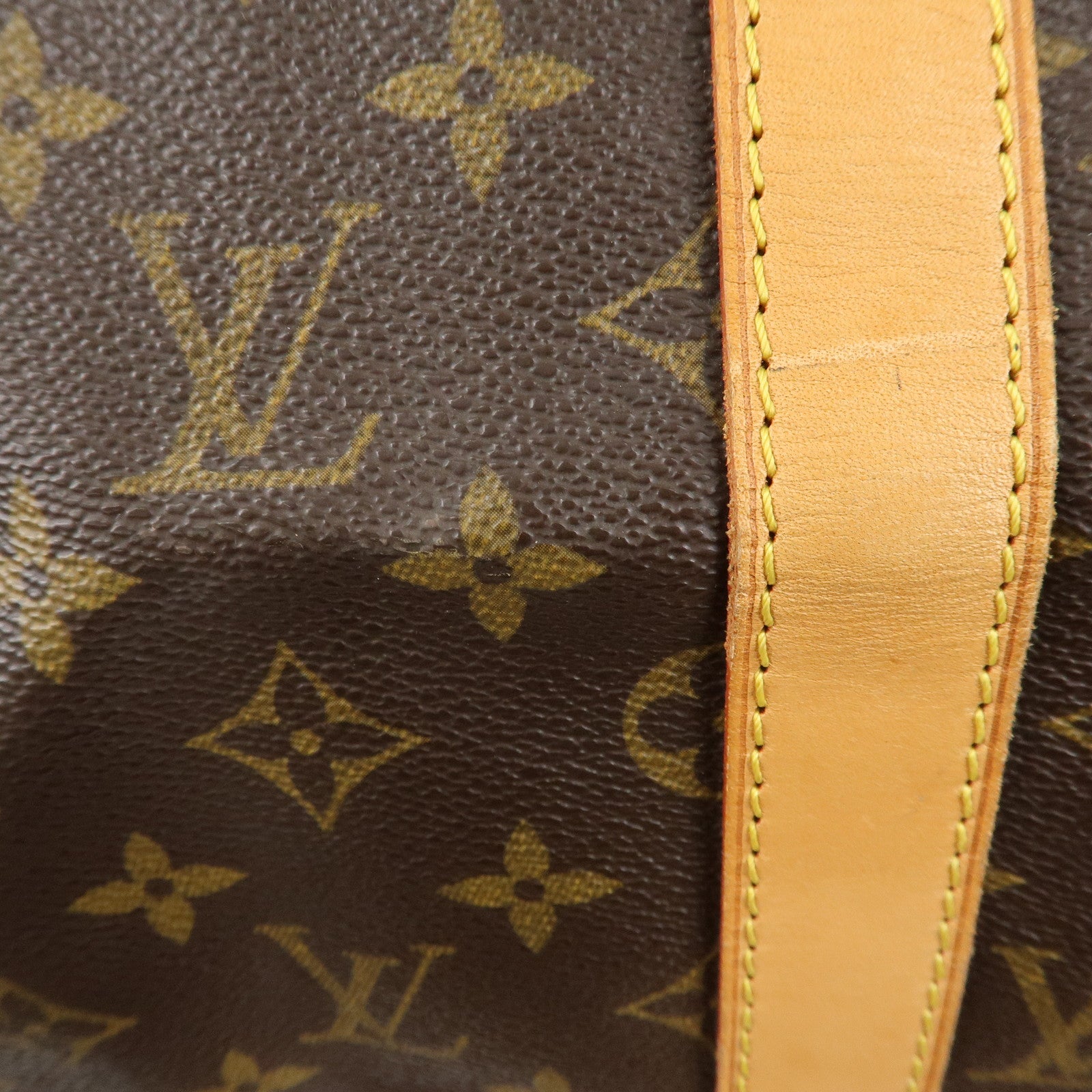 Louis Vuitton Monogram Keep All Bandouliere 50 Boston Bag M41416 Used