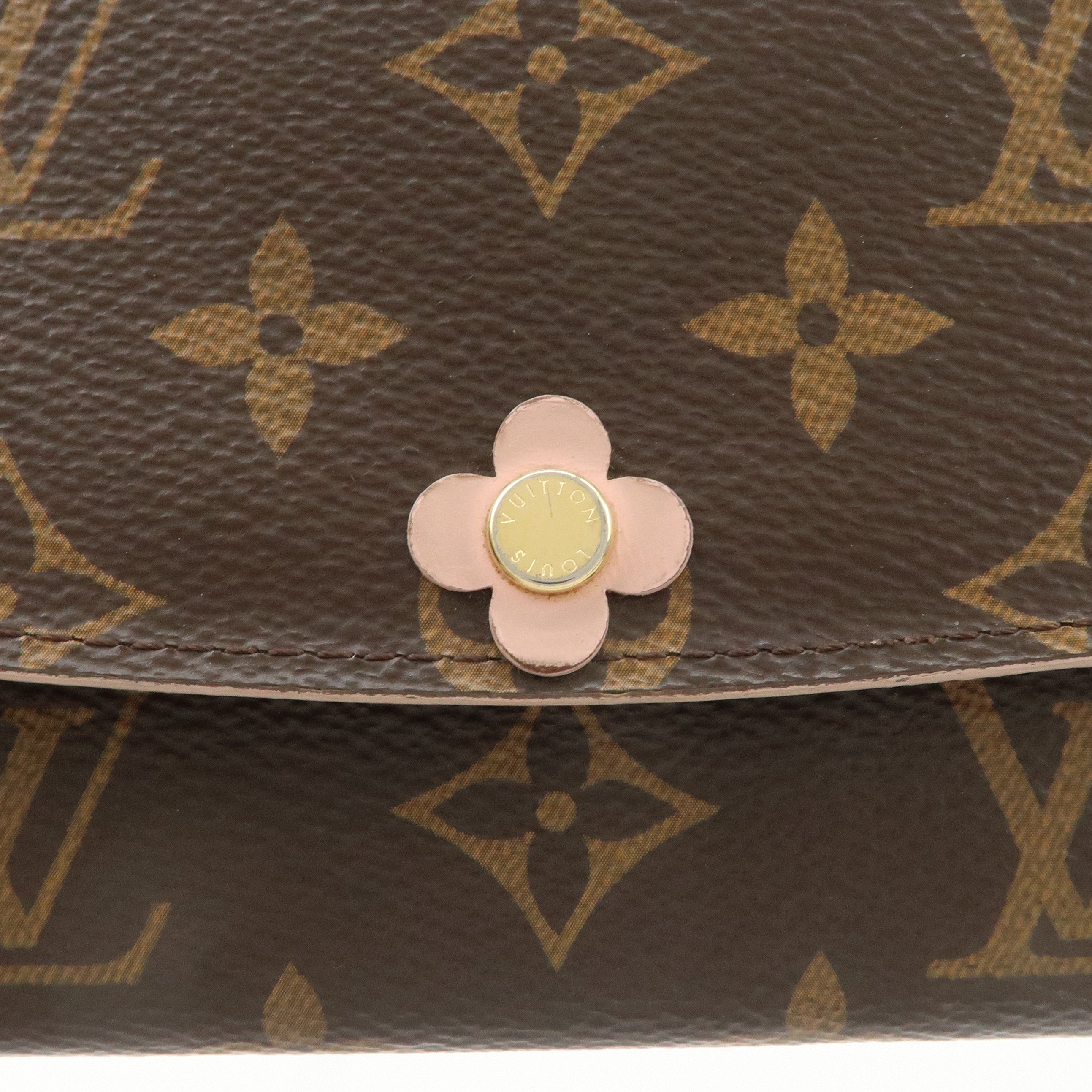 Louis Vuitton Monogram Portefeuille Emily Long Wallet M68313 Used