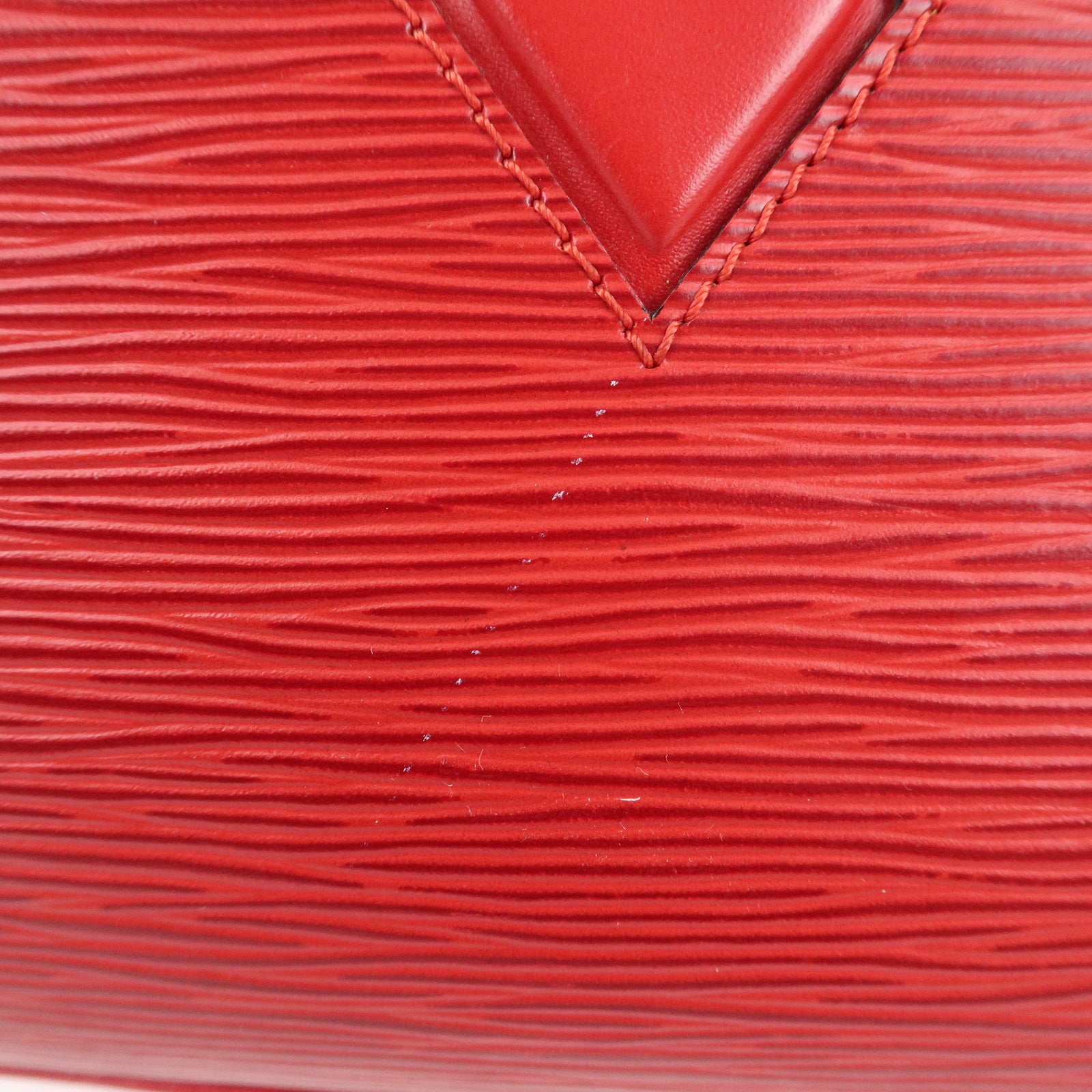 Louis Vuitton Epi Jasmine Hand Bag Castilian Red M52087