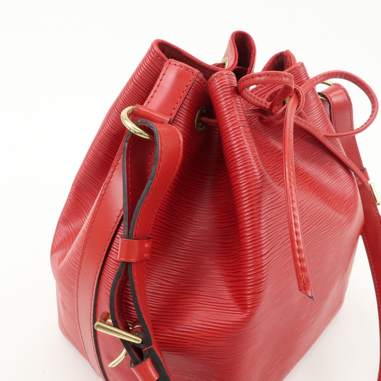 Louis Vuitton Epi Petit Noe Shoulder Bag Castilian Red M44107 Used