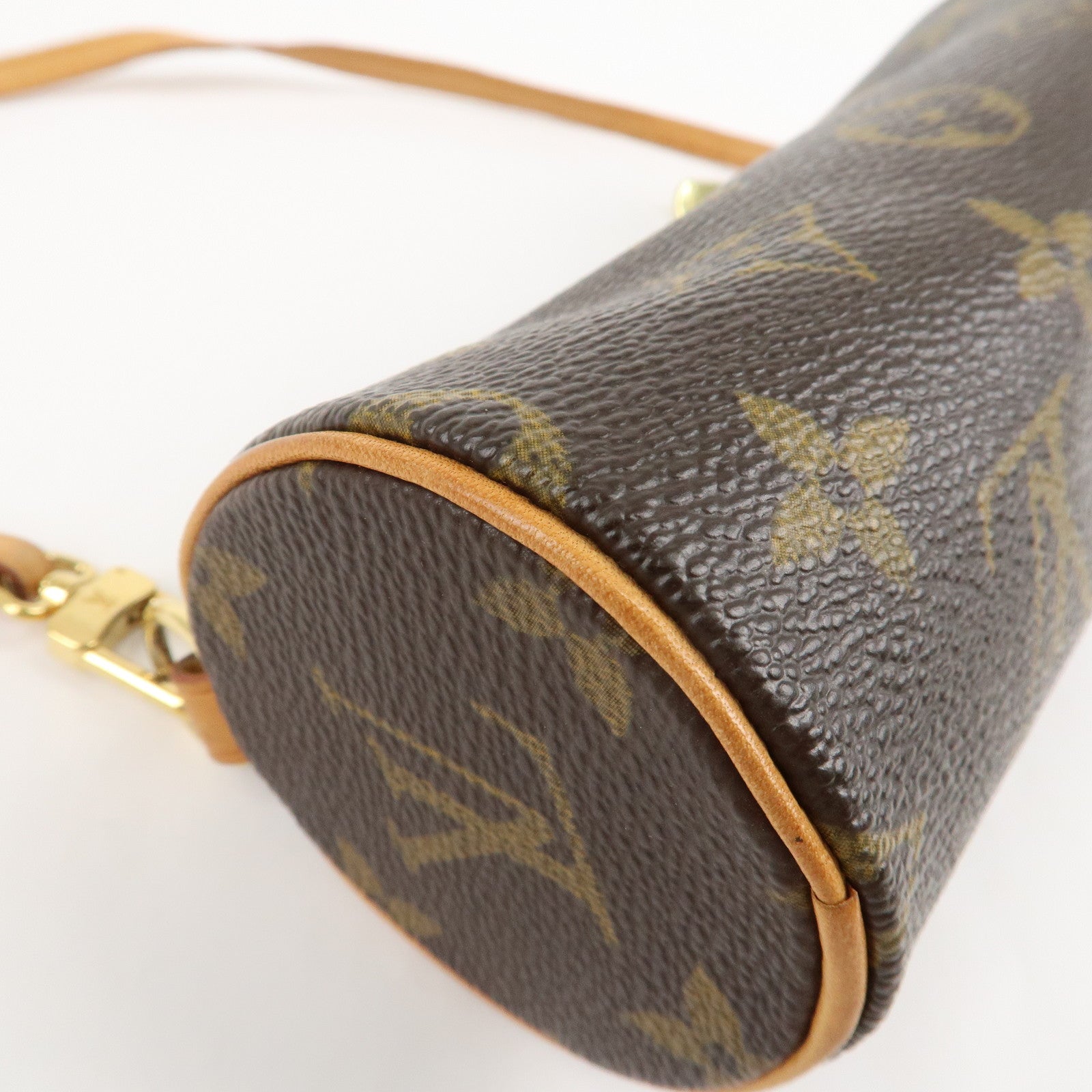 Louis Vuitton Monogram Papillon Pouch For Papillon Bag Brown Used