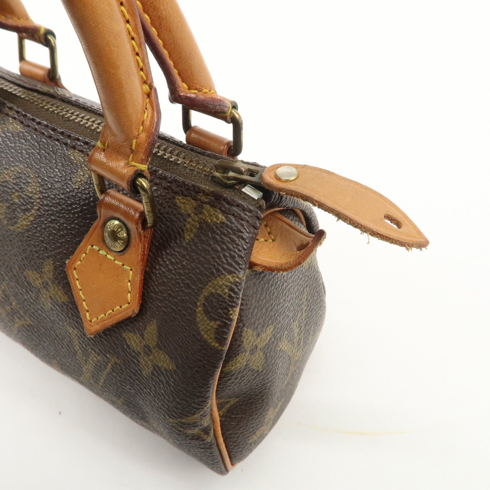 Louis Vuitton Monogram Mini Speedy Brown M41534 Used