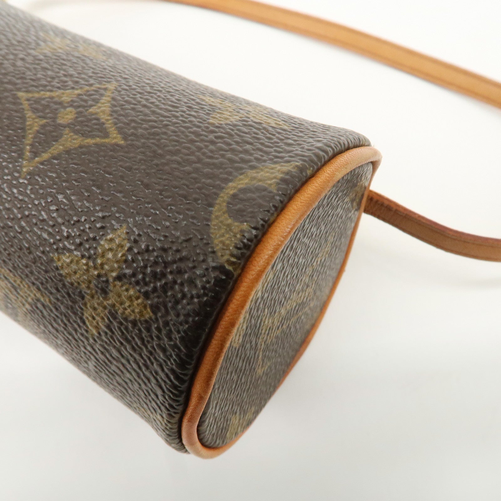 Louis Vuitton Monogram Mini Pouch for Papillon Bag Brown Used