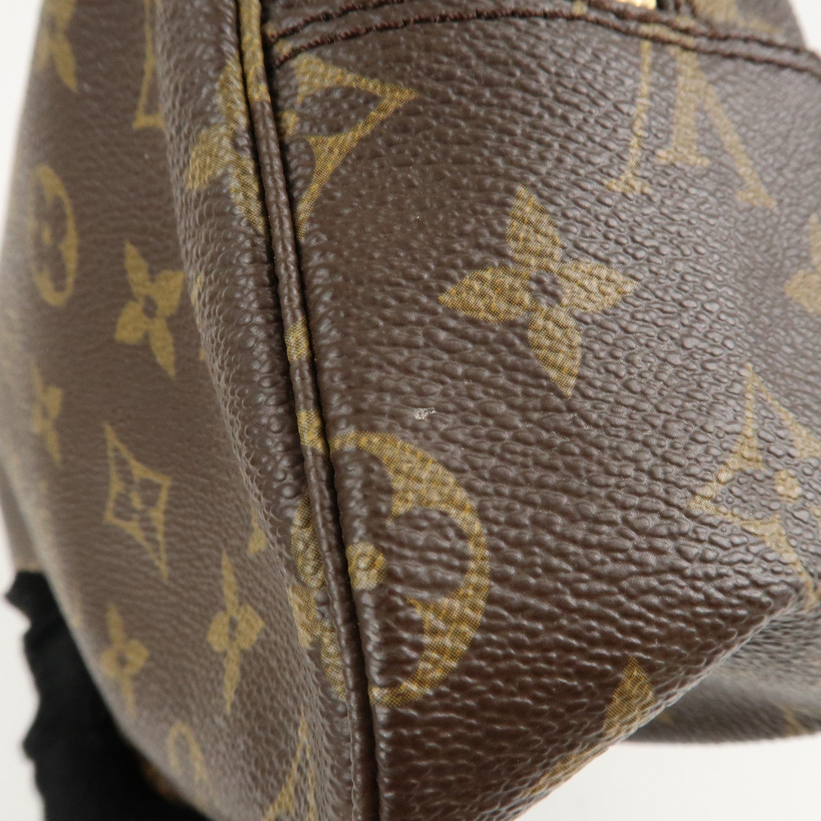 Louis Vuitton Monogram Trousse Toilette 28 Pouch Brown M47522 Used