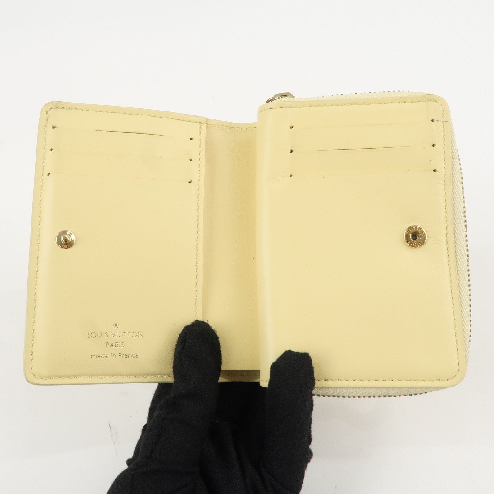 Louis Vuitton Nanogram Portefeuille Roux Wallet Jaune M82288