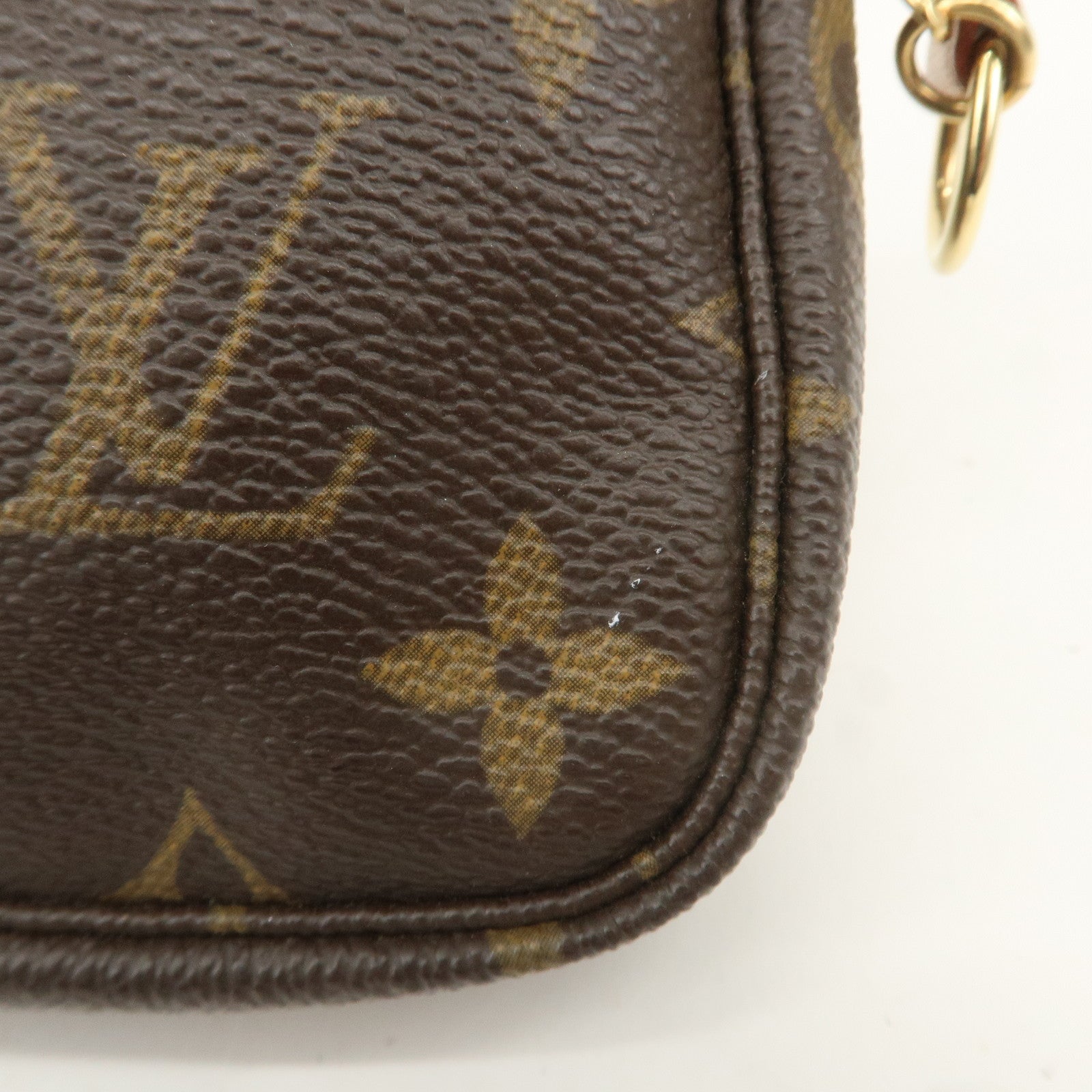 Louis Vuitton Monogram Mini Pochette Accessoires Pouch M58009