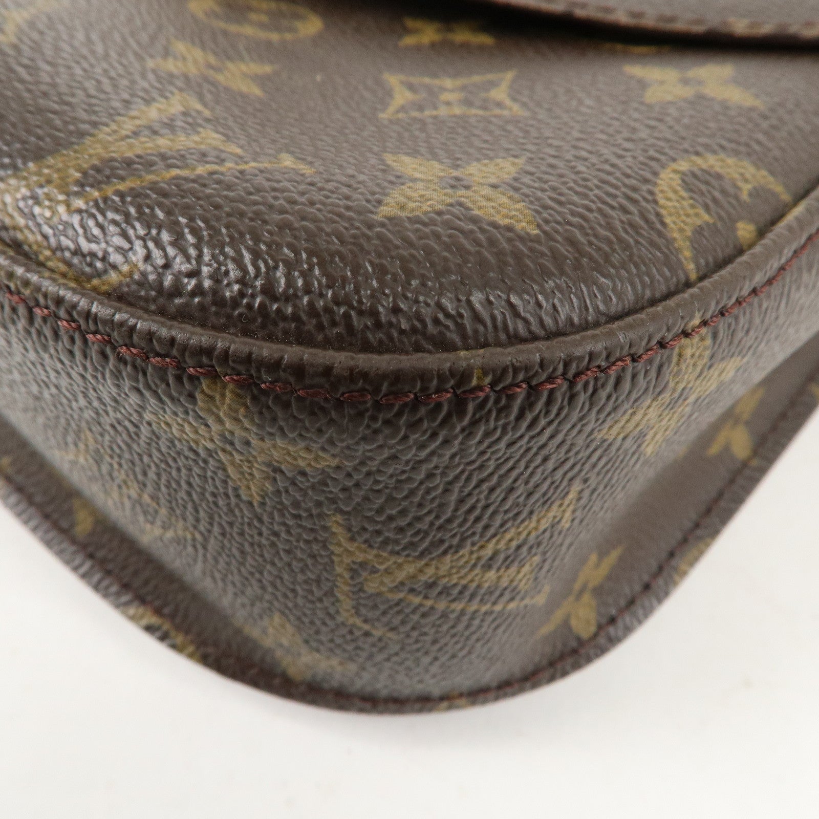 Louis Vuitton Monogram Saint Cloud GM Shoulder Bag Brown M51242