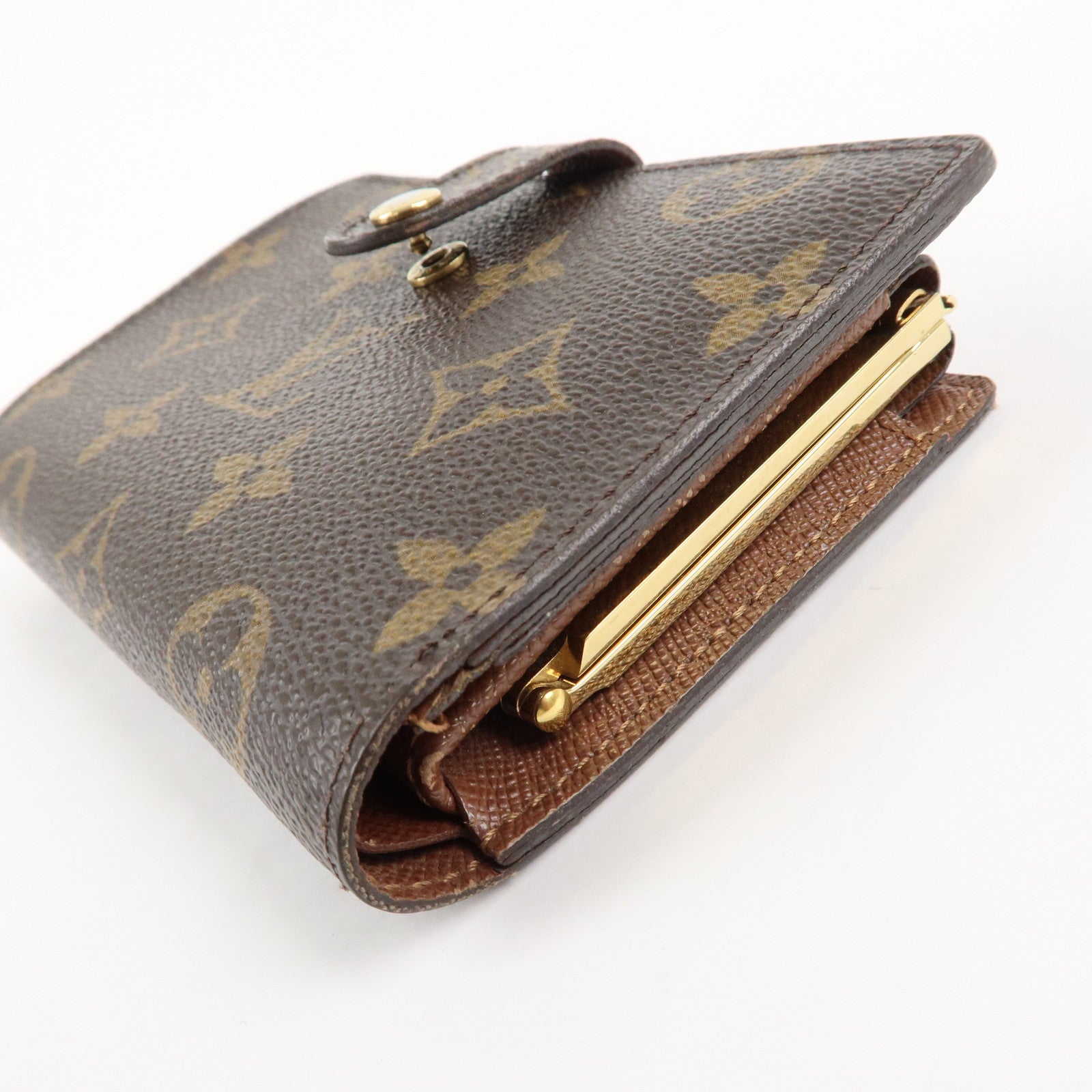 Louis Vuitton Monogram Porte Monnaie Billets Viennois M61663