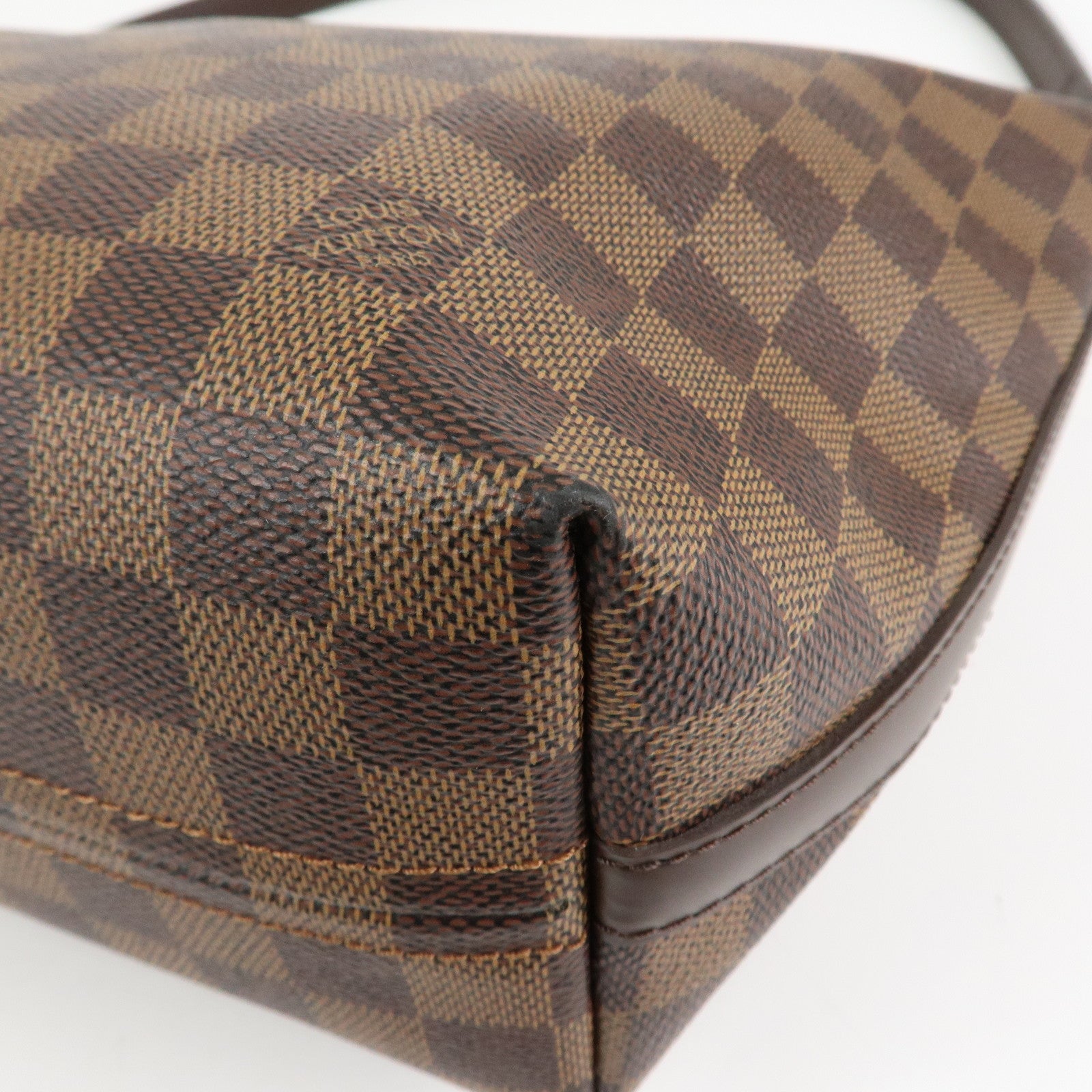 Louis Vuitton Damier Ebene Illovo MM Shoulder Bag N51995 Used