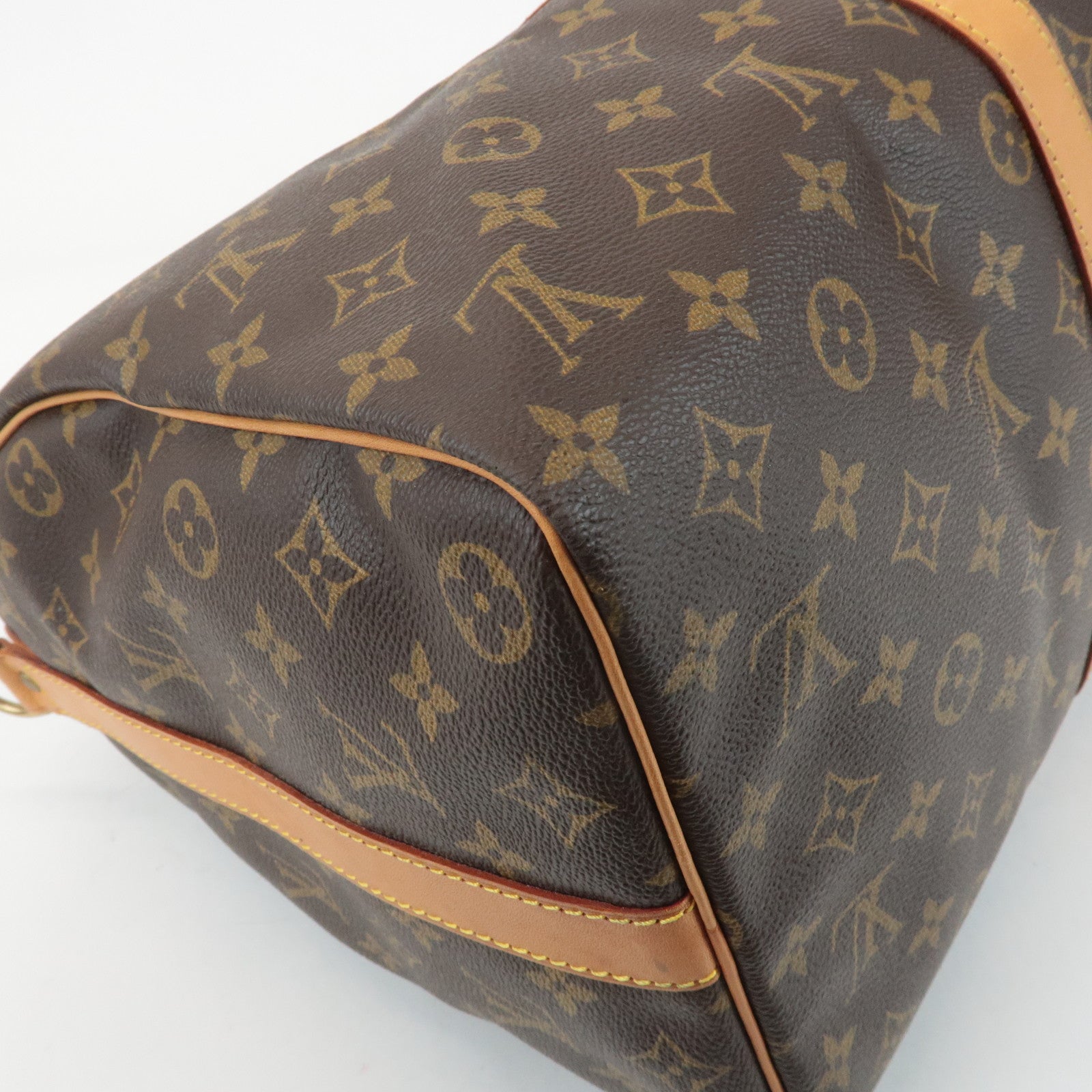 Louis Vuitton Monogram Keep All Bandouliere 45 Boston Bag M41418 Used