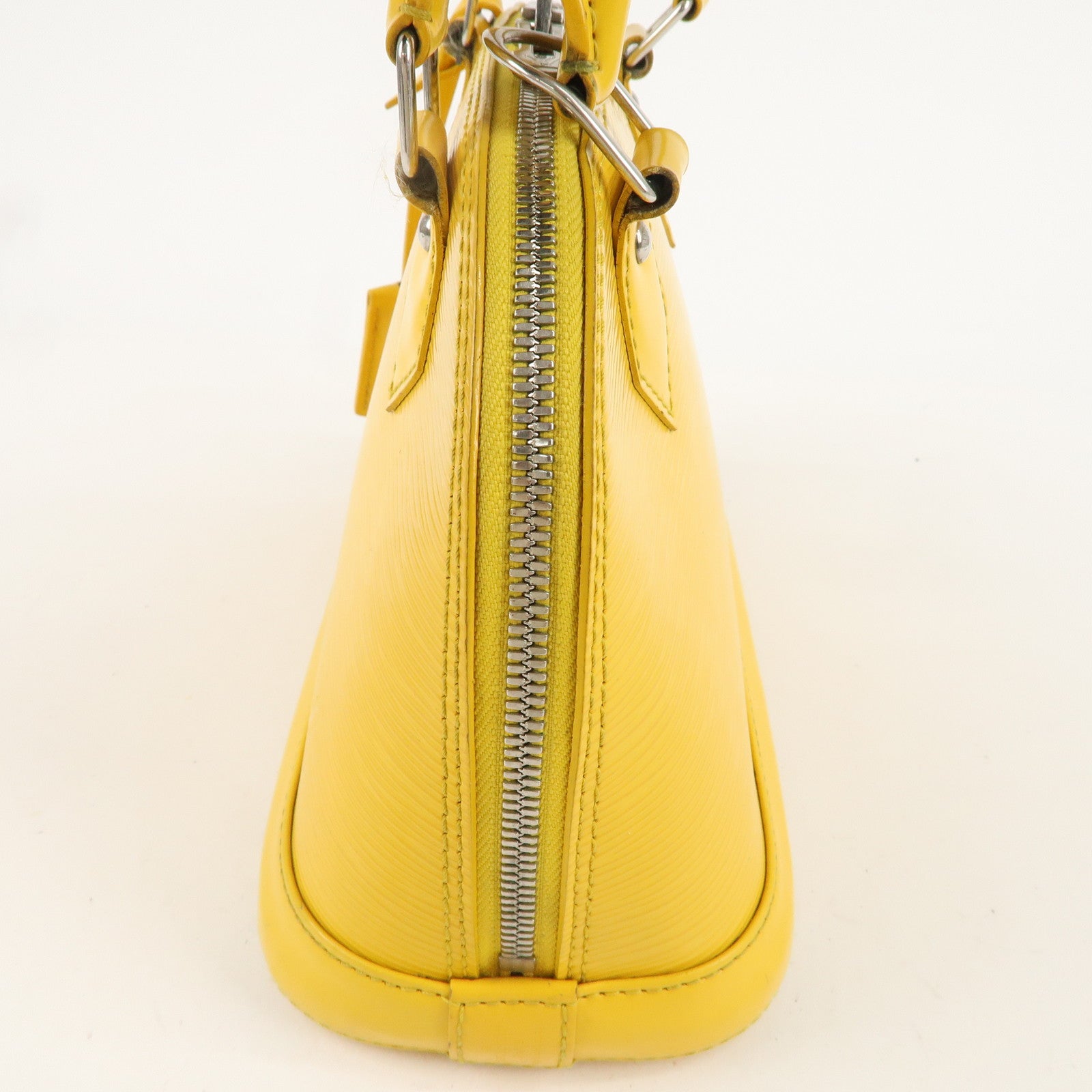 Louis Vuitton Epi Alma BB Hand Bag Citron M40866