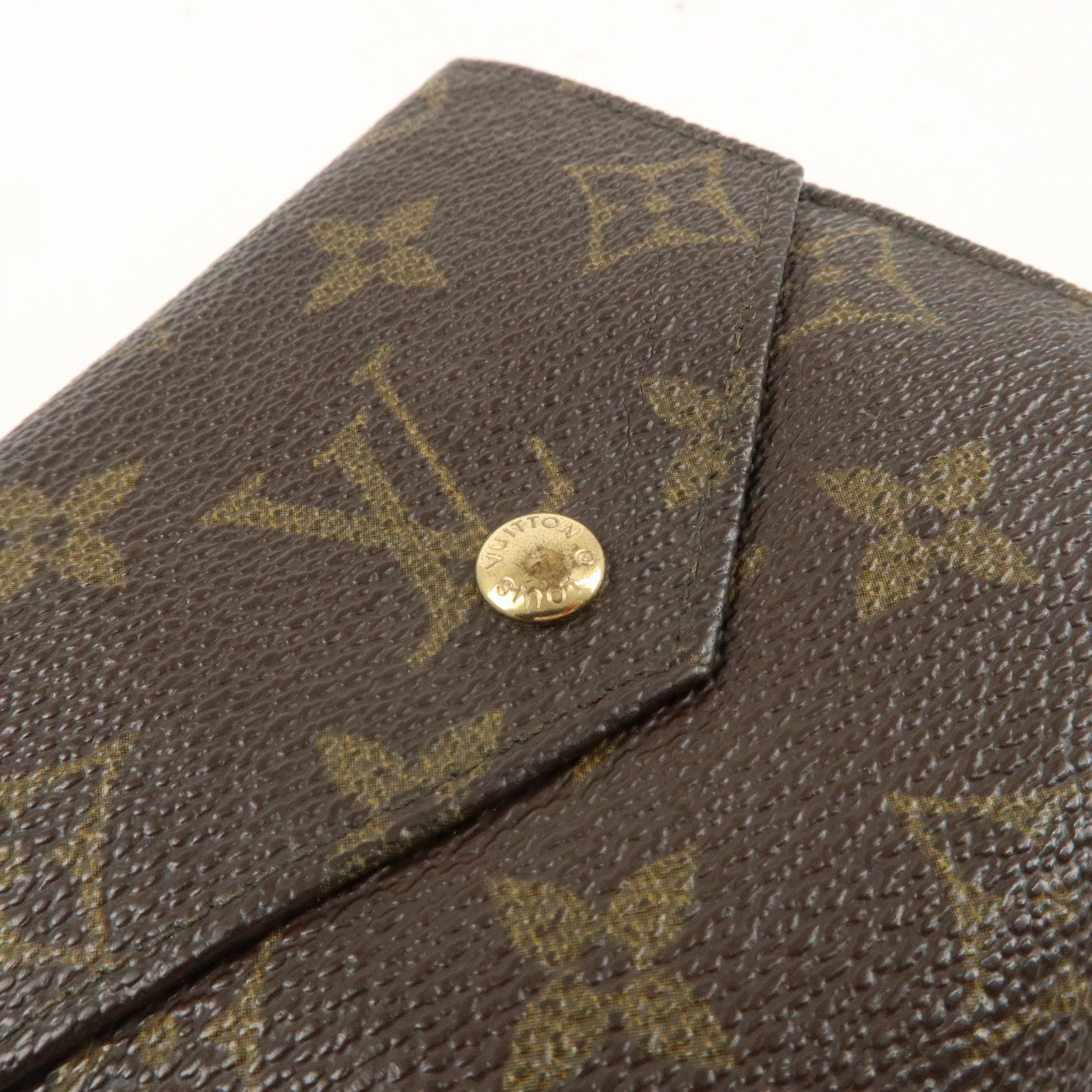 Louis Vuitton Monogram Porte Monnaie Billet Carte Credit M61652