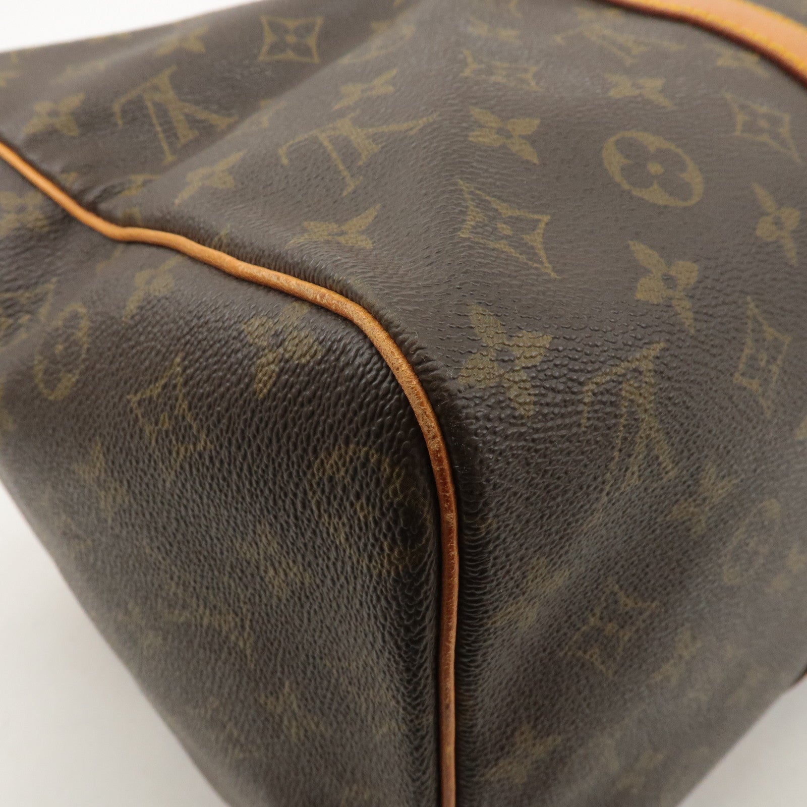 Louis Vuitton Monogram Sac Souple 45 Boston Bag Brown M41624