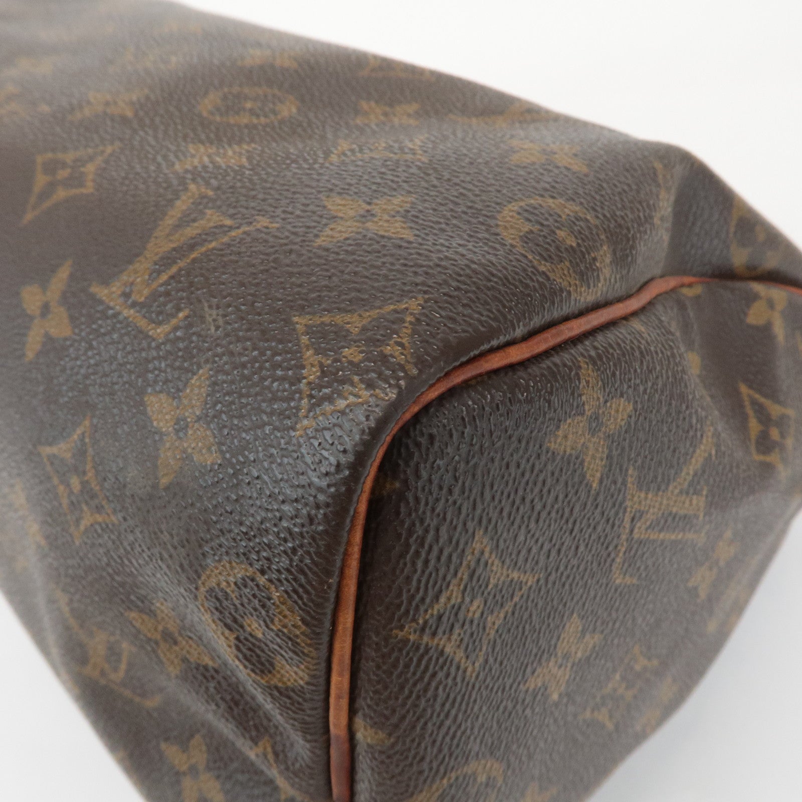 Louis Vuitton Monogram Speedy 25 Hand Bag Boston Bag M41528 Used