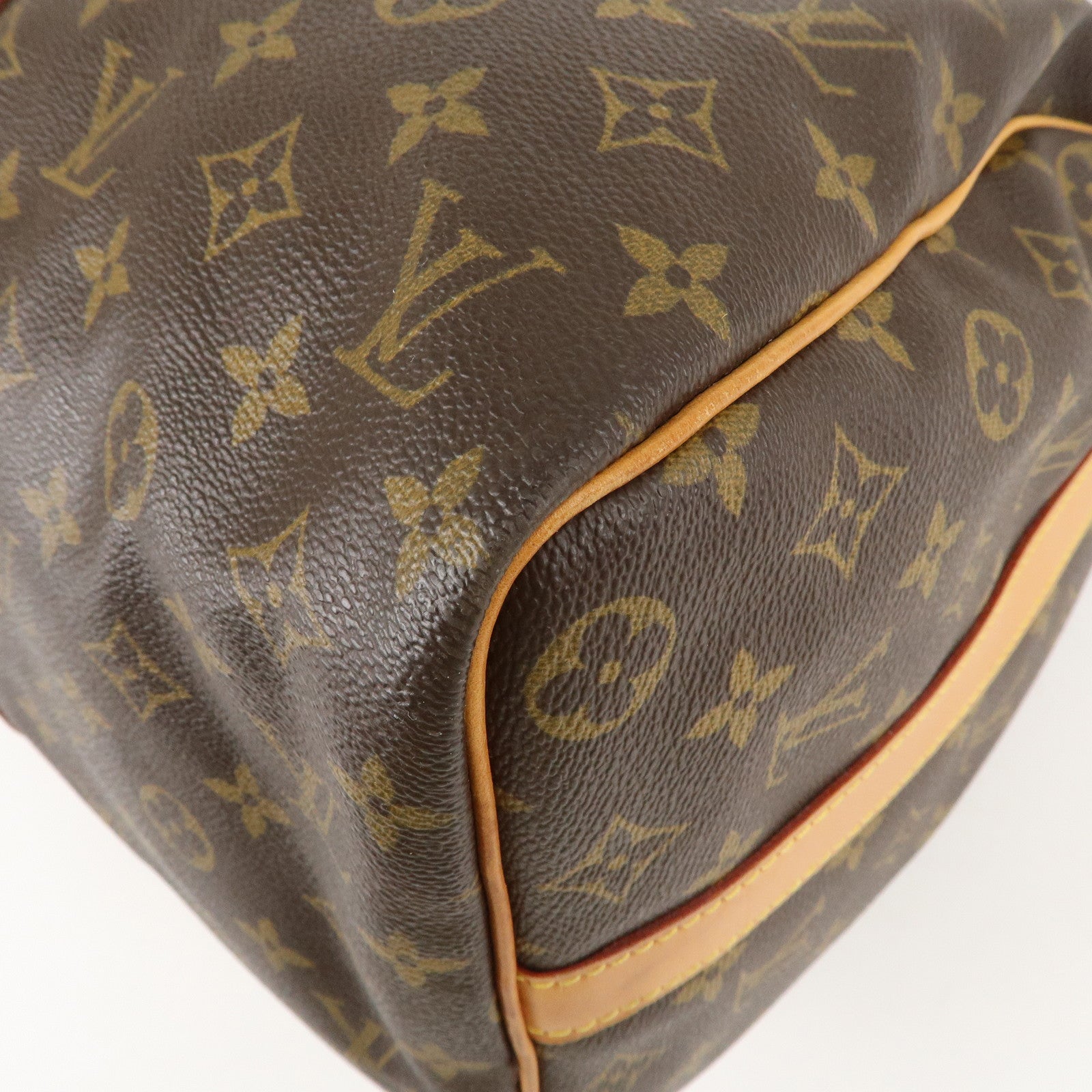 Louis Vuitton Monogram Keep All Bandouliere 45 Boston Bag M41418