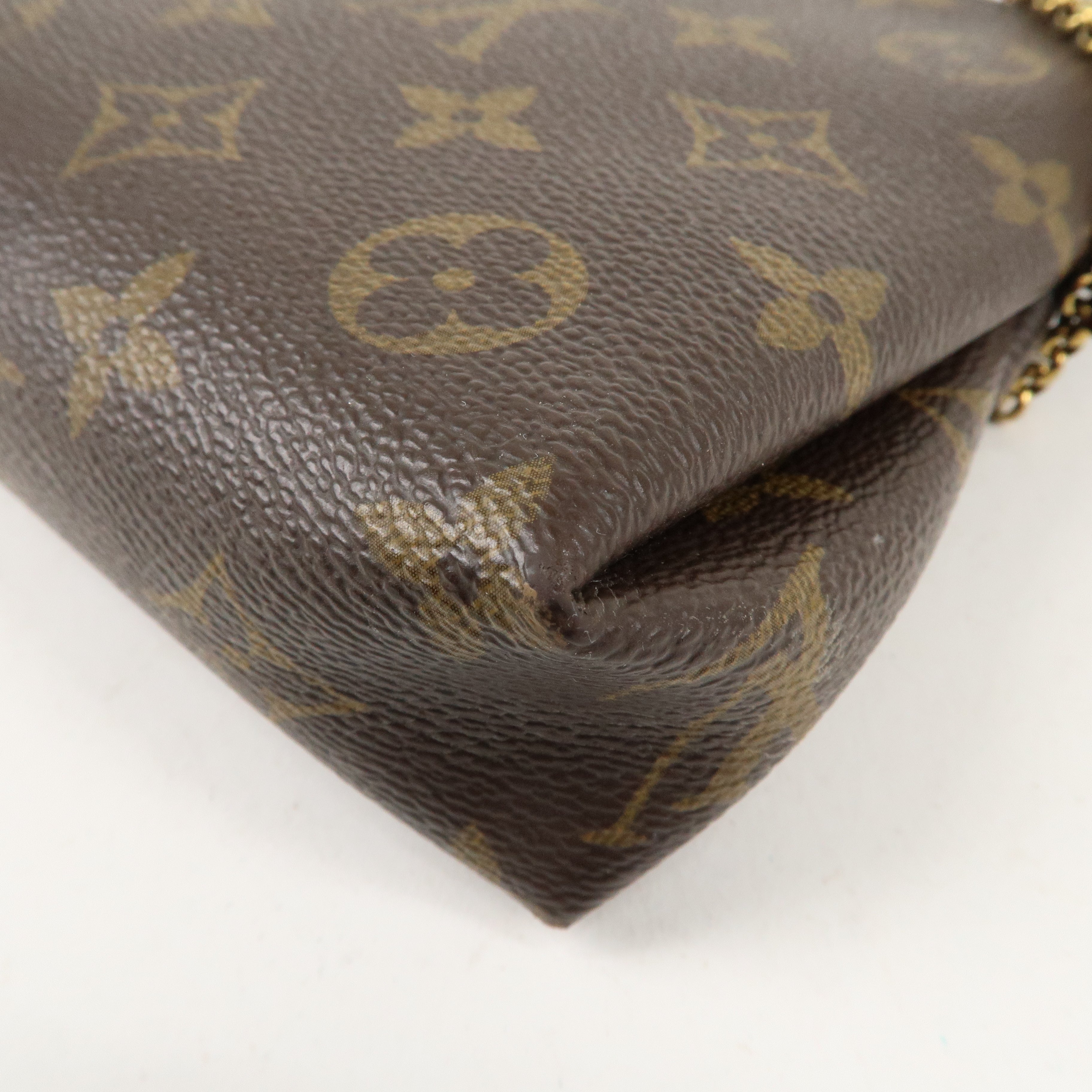 Louis Vuitton Monogram 2 Way Pallas Clutch Bag Cerise M41638