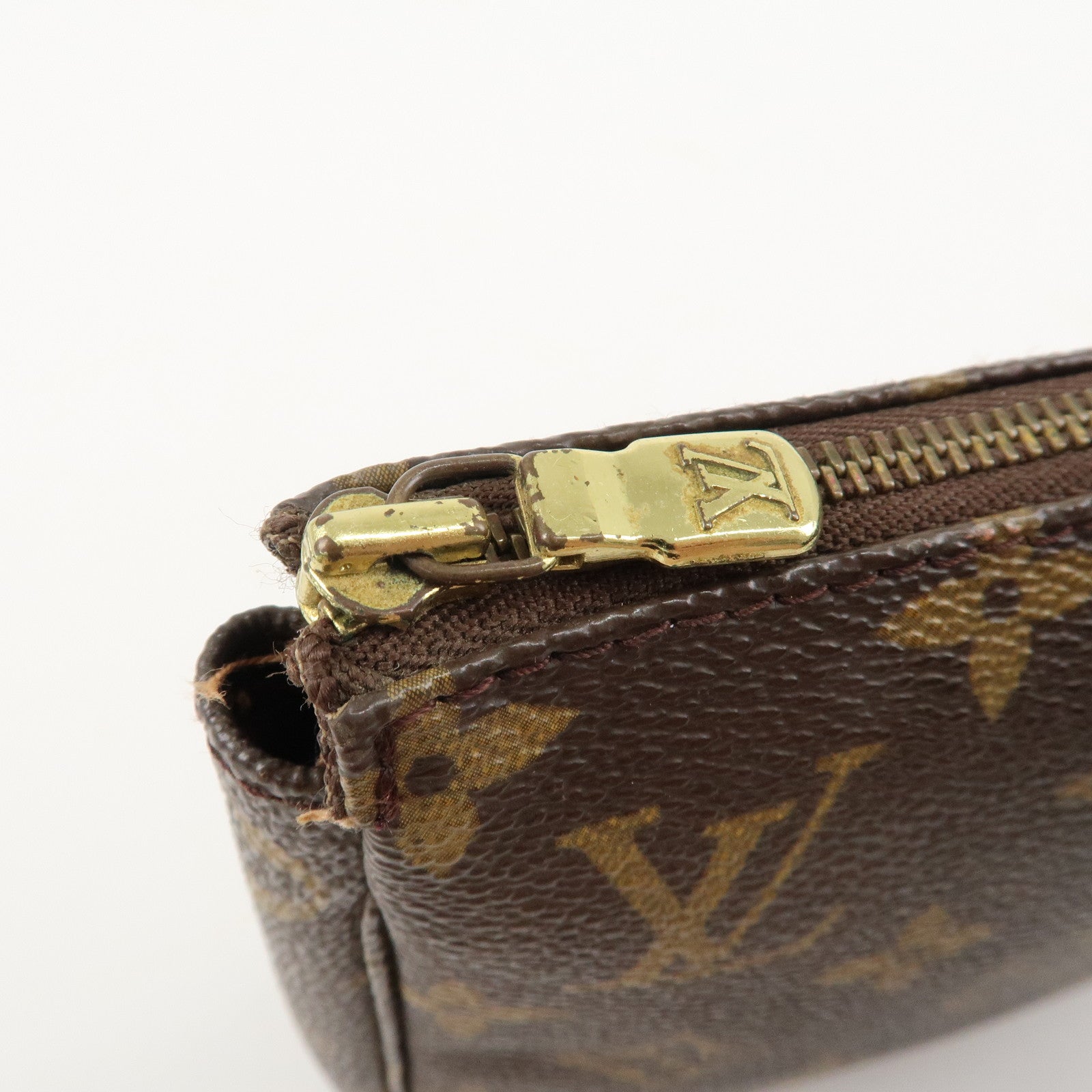 Louis Vuitton Monogram Pochette Accessoires Pouch M51980 Used