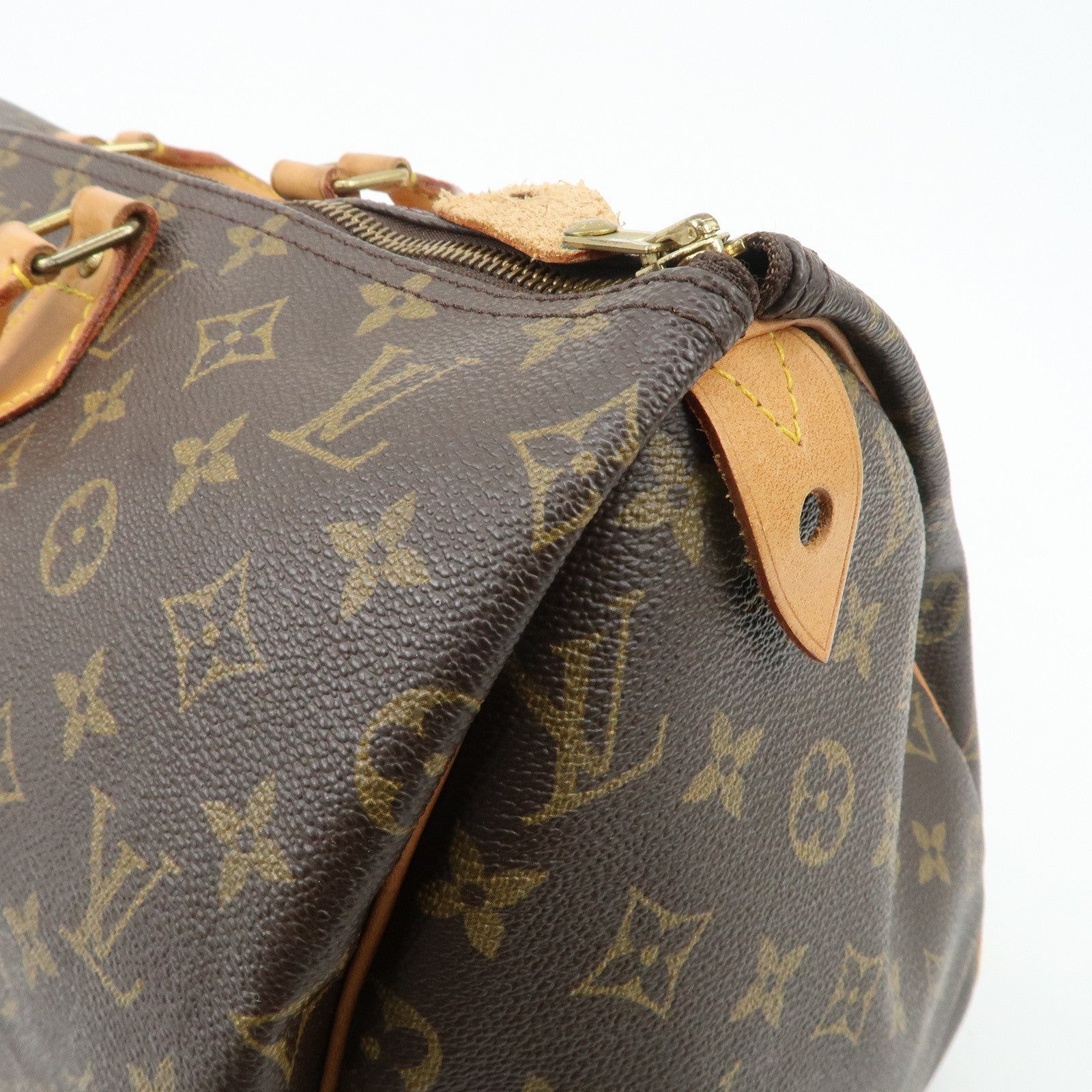 Louis Vuitton Monogram Speedy 40 Hand Bag Boston Bag M41522 Used