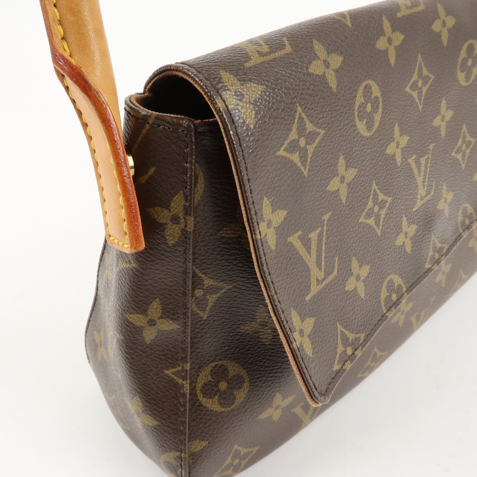 Louis Vuitton Monogram Mini Looping Shoulder Bag Hand Bag M51147