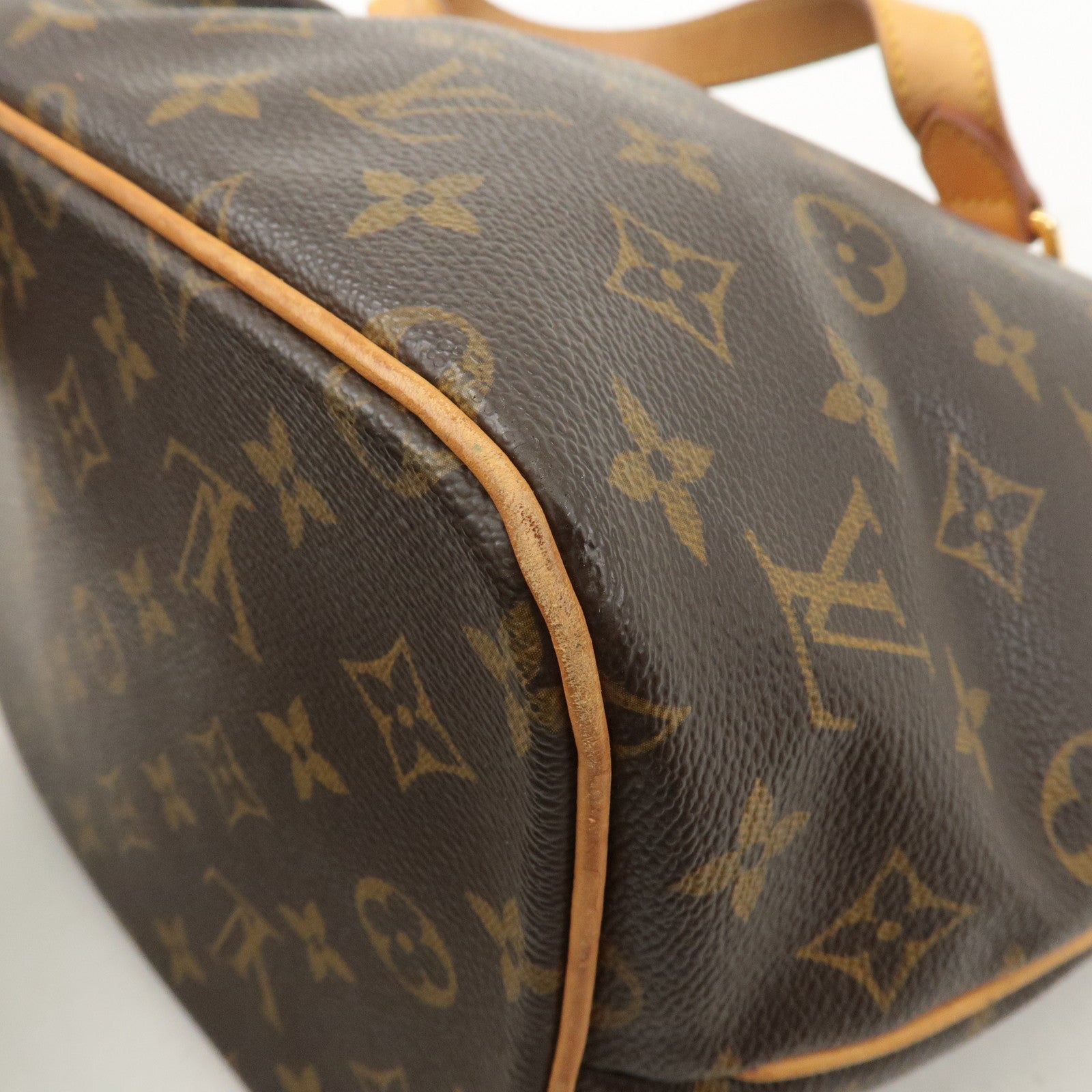 Louis Vuitton Monogram Palermo PM 2Way Hand Bag Brown M40145