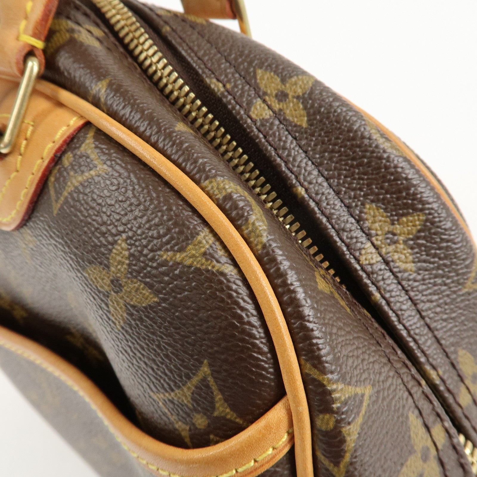 Louis Vuitton Monogram Trouville Hand Bag M42228 Used