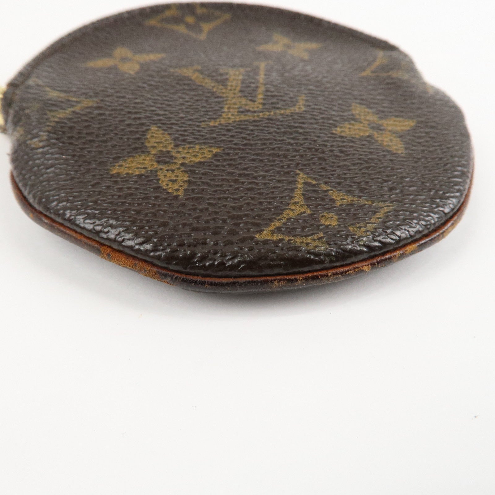 Louis Vuitton Monogram Set of 2 Coin Case Brown M62650 M61926 Used