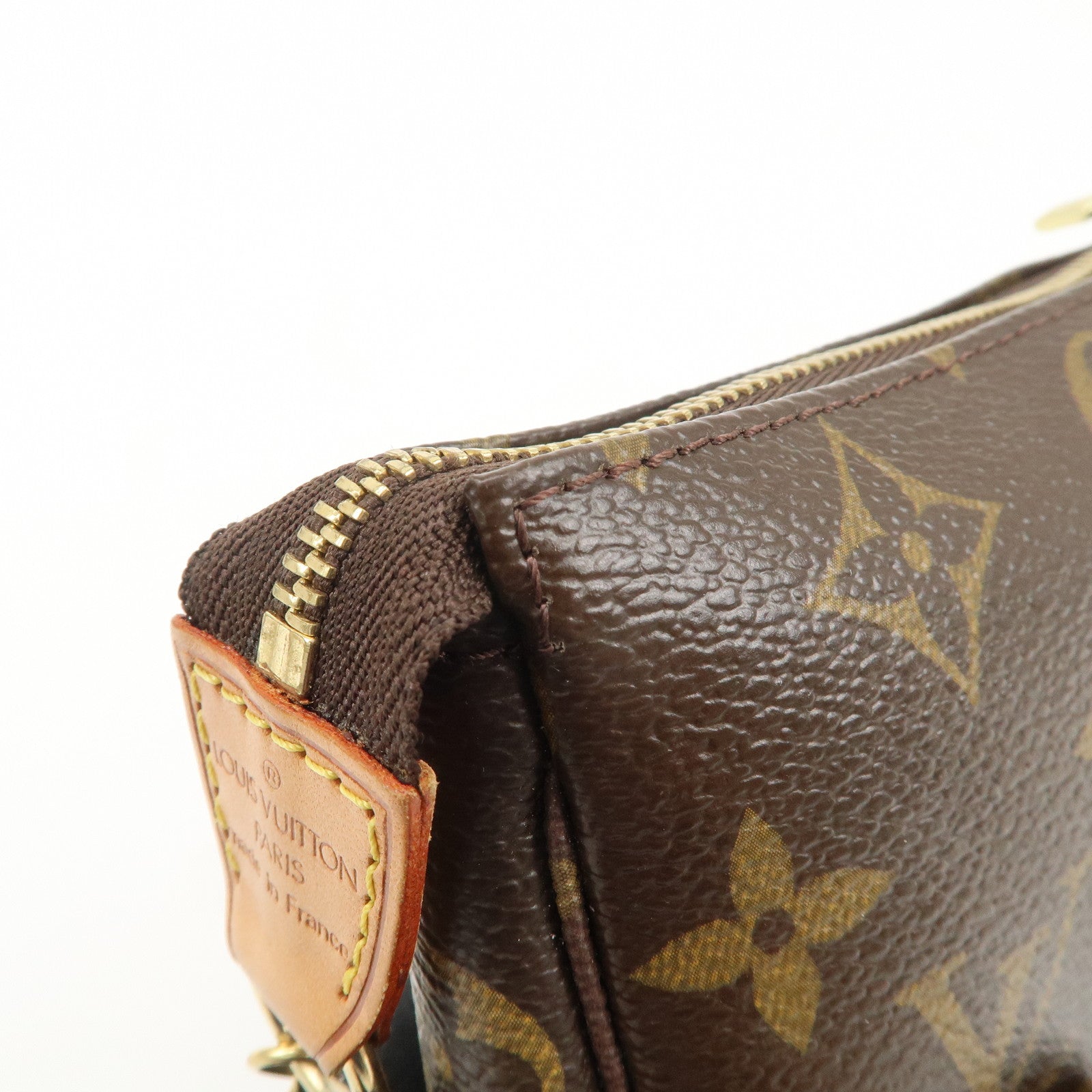 Louis Vuitton Monogram T&B Mini Pochette Accessoires Pouch M60153 Used