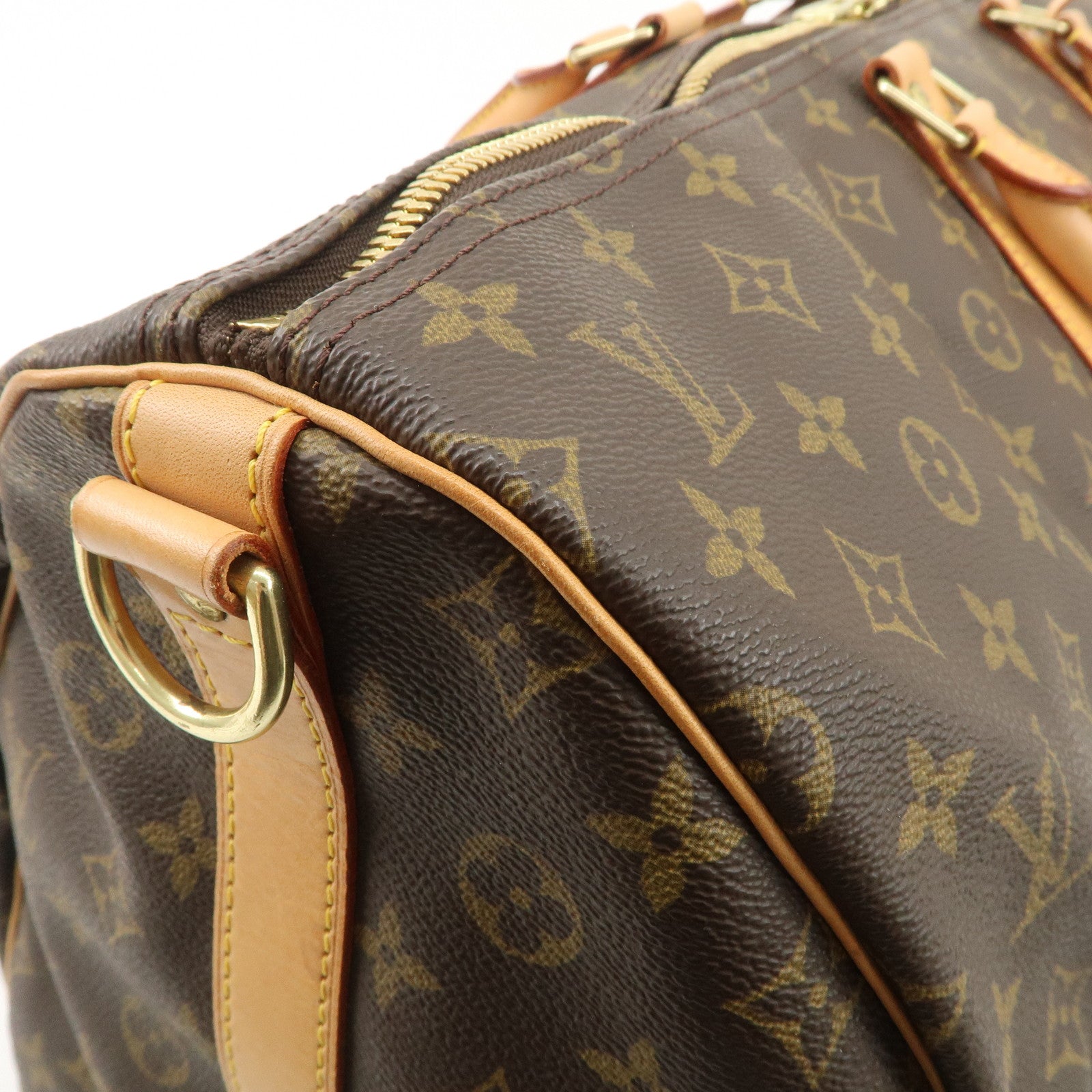 Louis Vuitton Monogram Keep All Bandouliere 55 Boston Bag M41414 Used