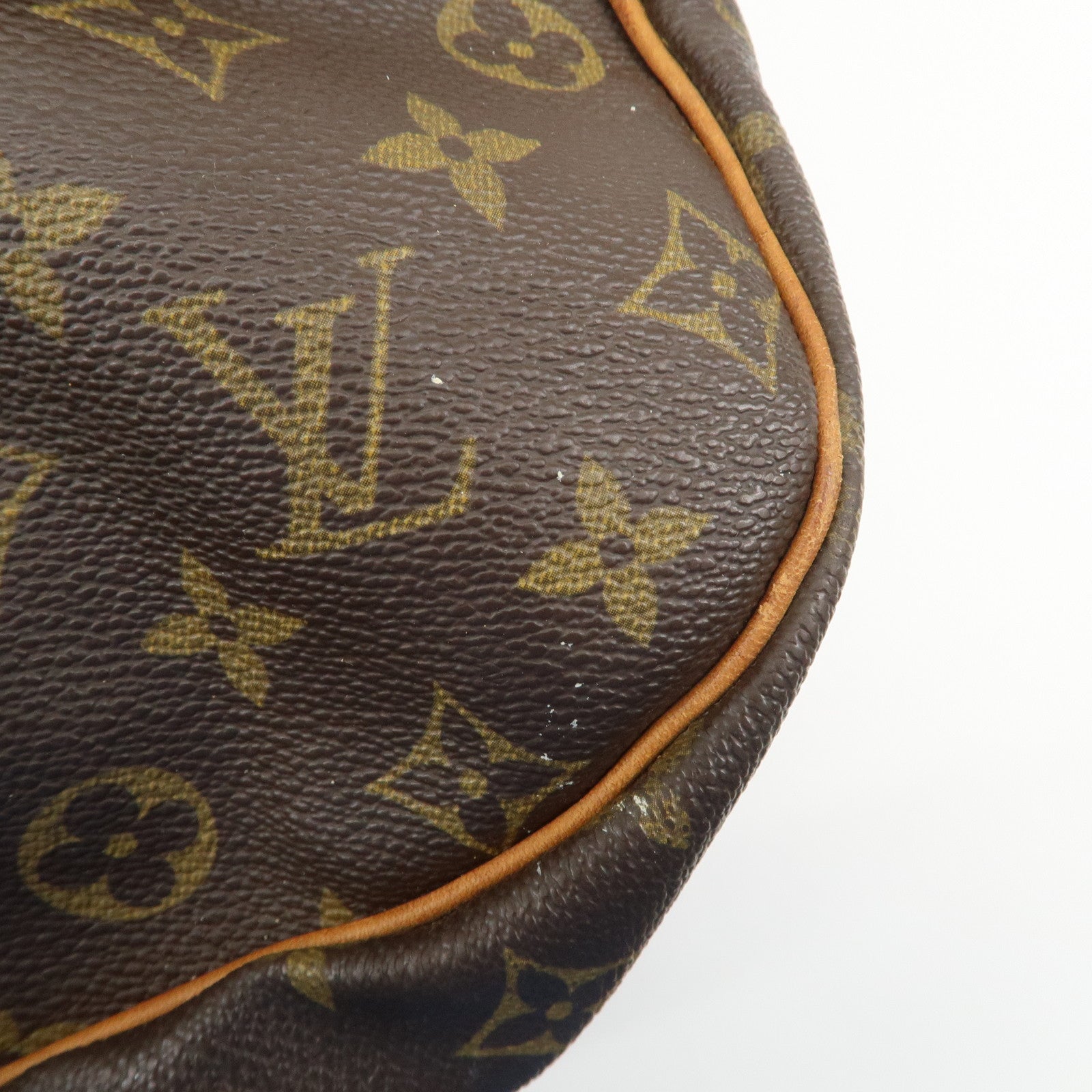 Louis Vuitton Monogram Saumur 35 Shoulder Bag Brown M42254 Used