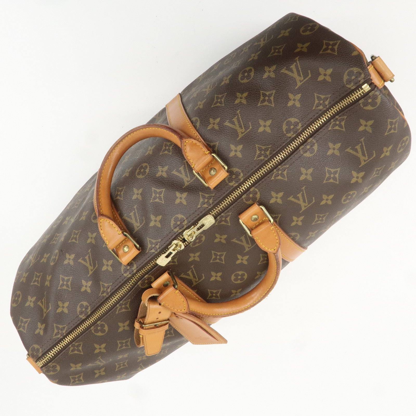 Louis Vuitton Monogram Keep All 50 Boston Bag M41416