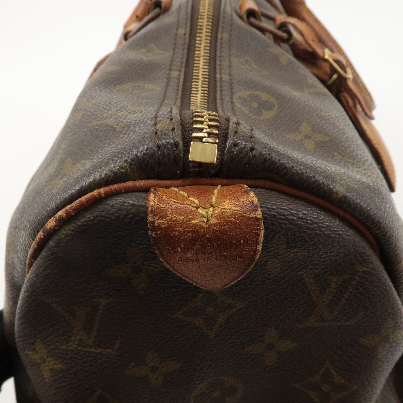 Louis Vuitton Monogram Keep All 45 Boston Bag Brown M41428