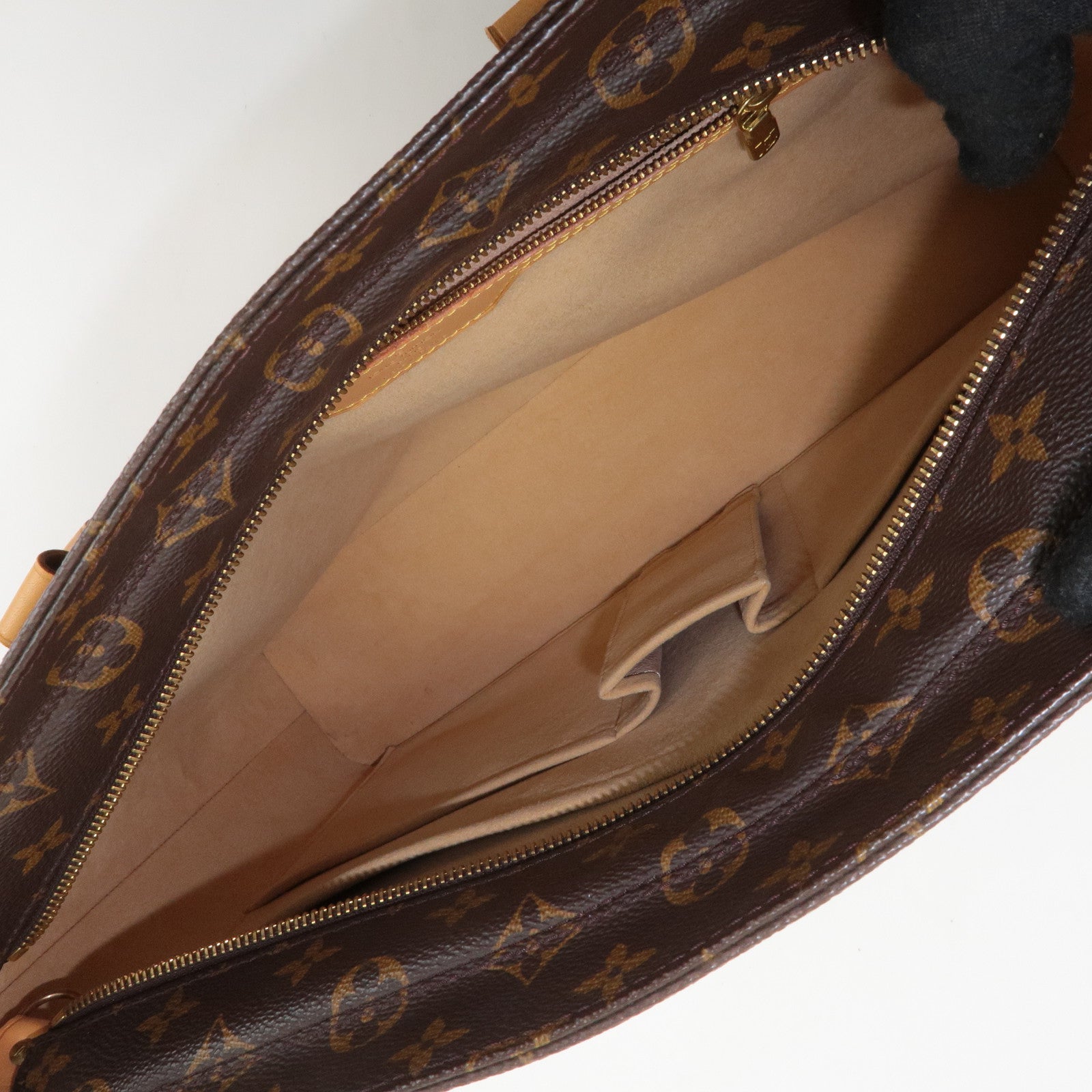 Louis Vuitton Monogram Luco Tote Bag Hand Bag Brown M51155