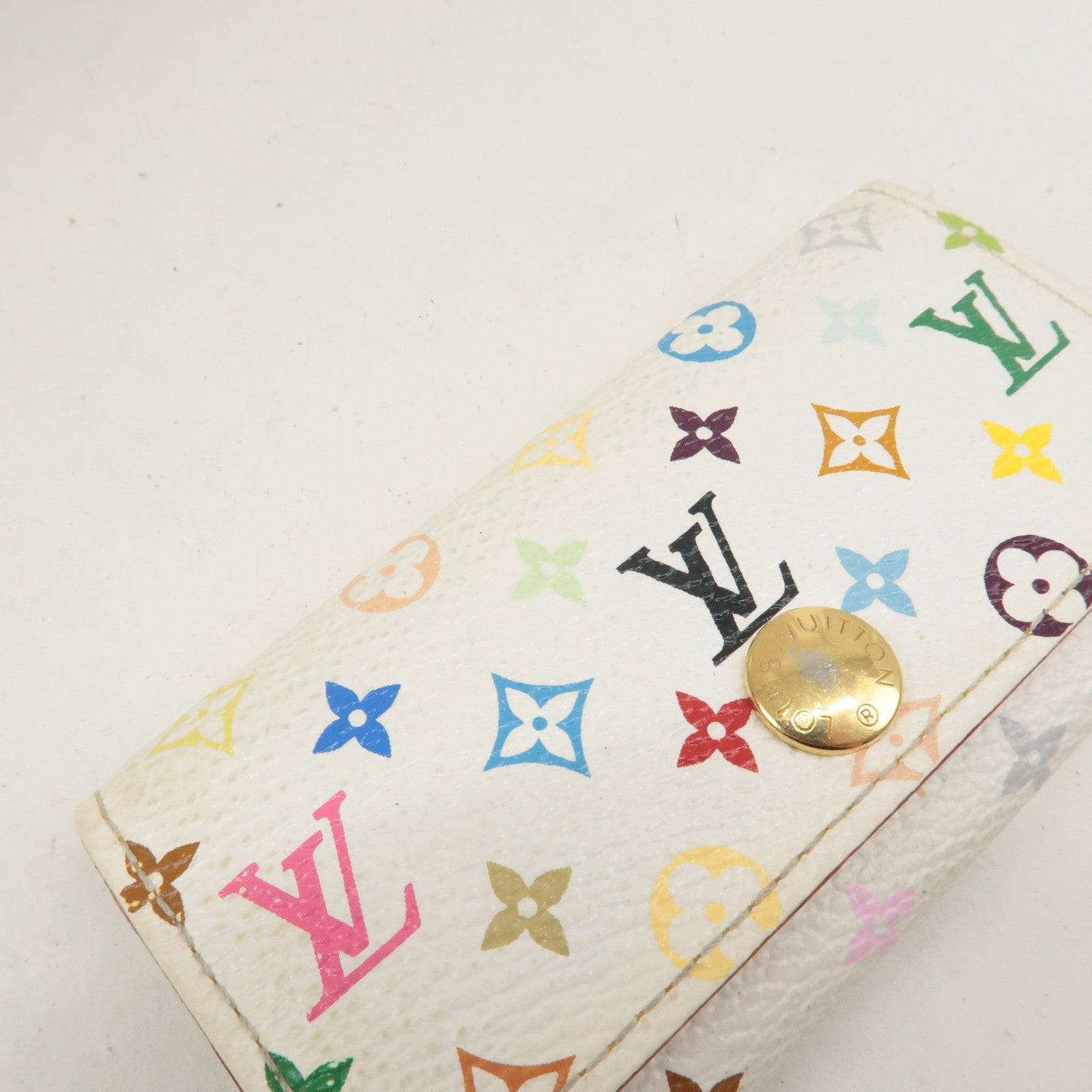 Louis Vuitton Monogram Multi Color Multiclés 4 Key Case M60043