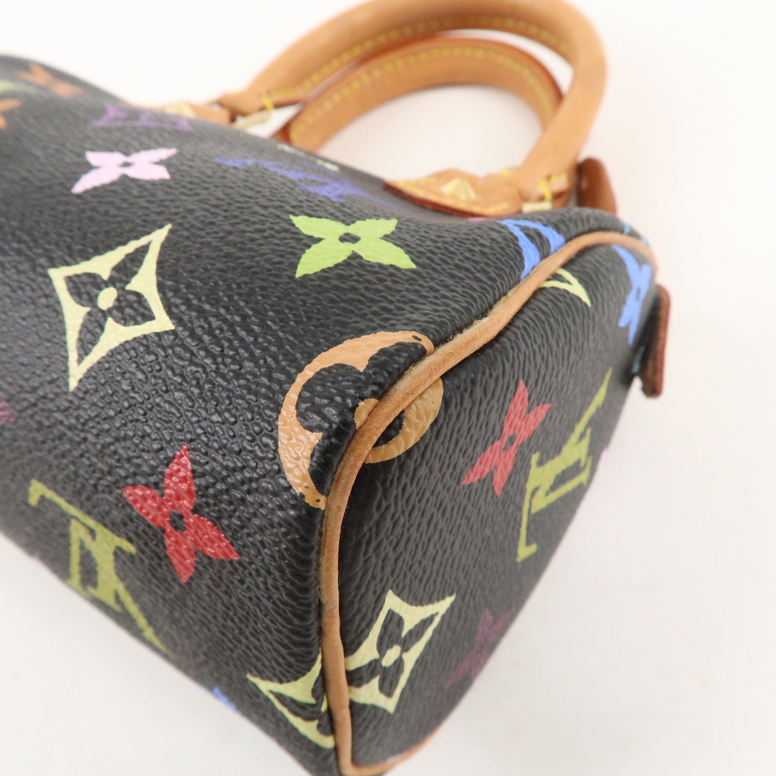 Louis Vuitton Monogram Multicolor Mini Speedy 
Strap M92644