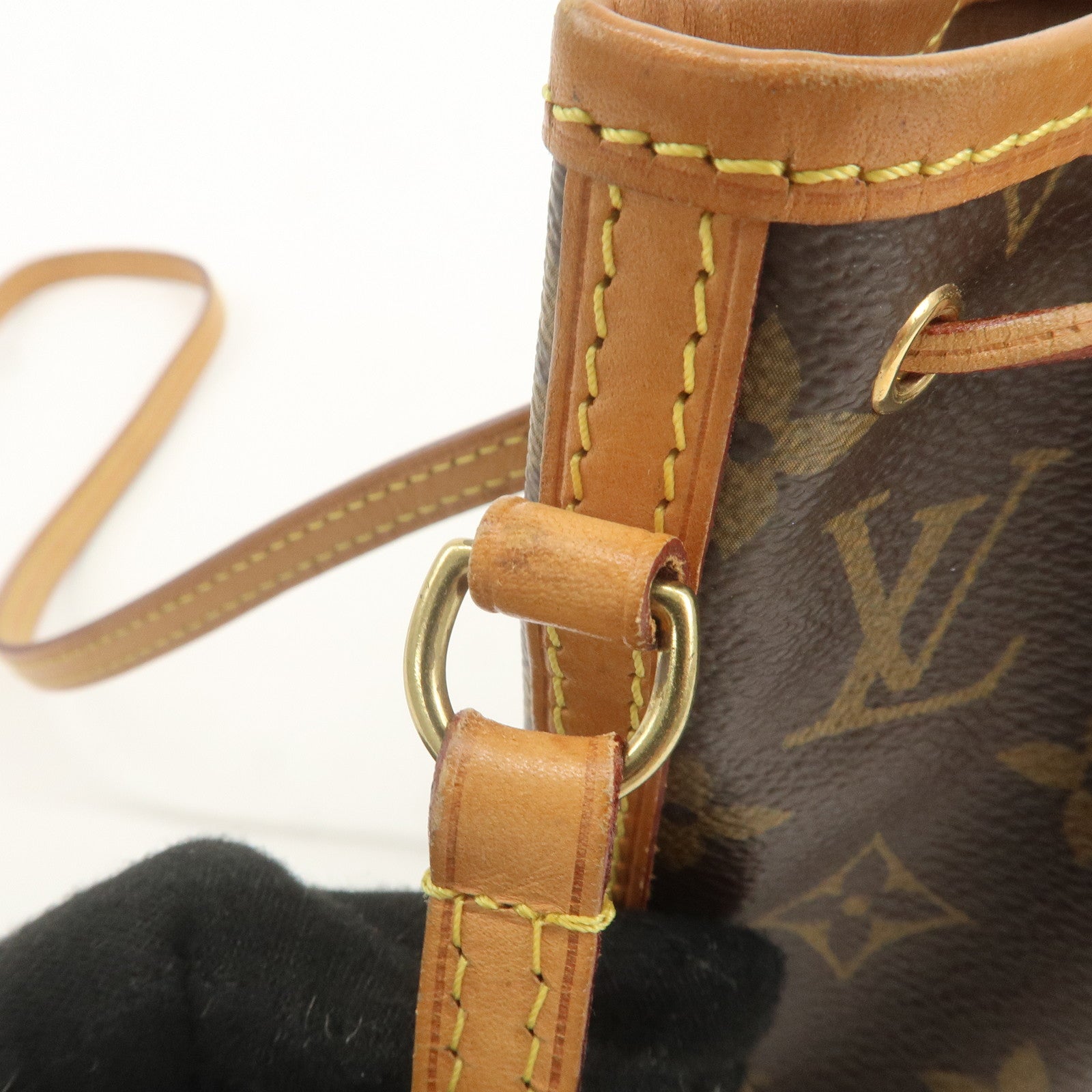 Louis Vuitton Monogram Nano Noe Shoulder Bag Brown M41346