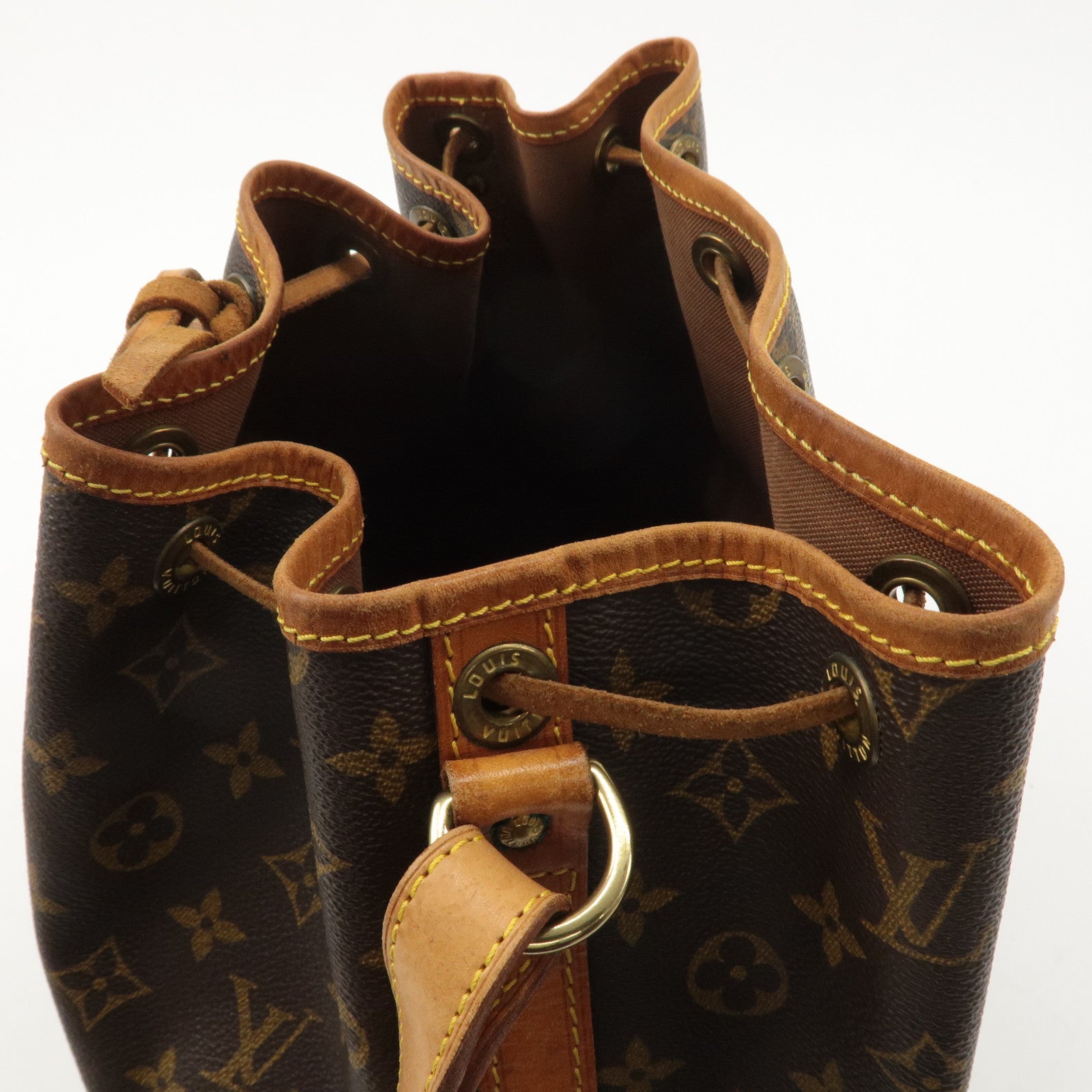 Louis Vuitton Monogram Noe Shoulder Bag Hand Bag Brown M42224