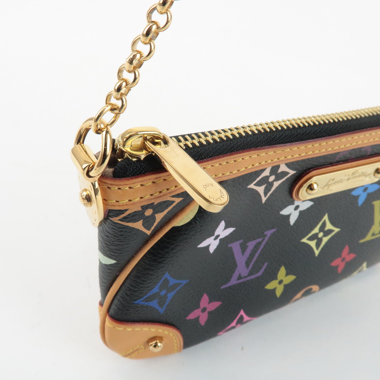 Louis Vuitton Monogram Multi Color Pochette Milla MM M60097 Used